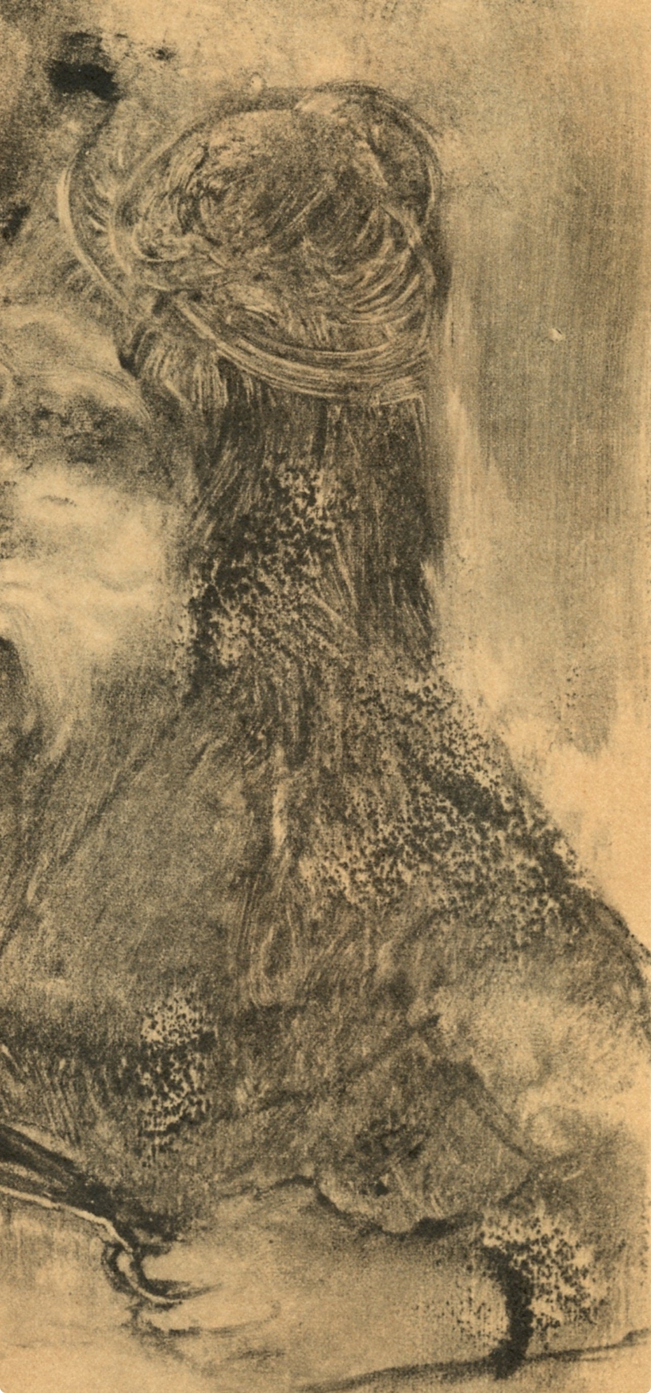 Edgar Degas, Les Ciseaux, E. Degas Monotypes, Monotype