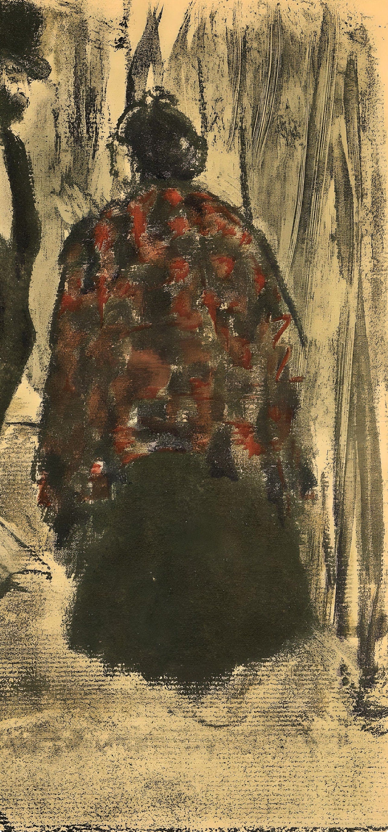 Edgar Degas, Famille Cardinal, E. Degas Monotypes, Monotype