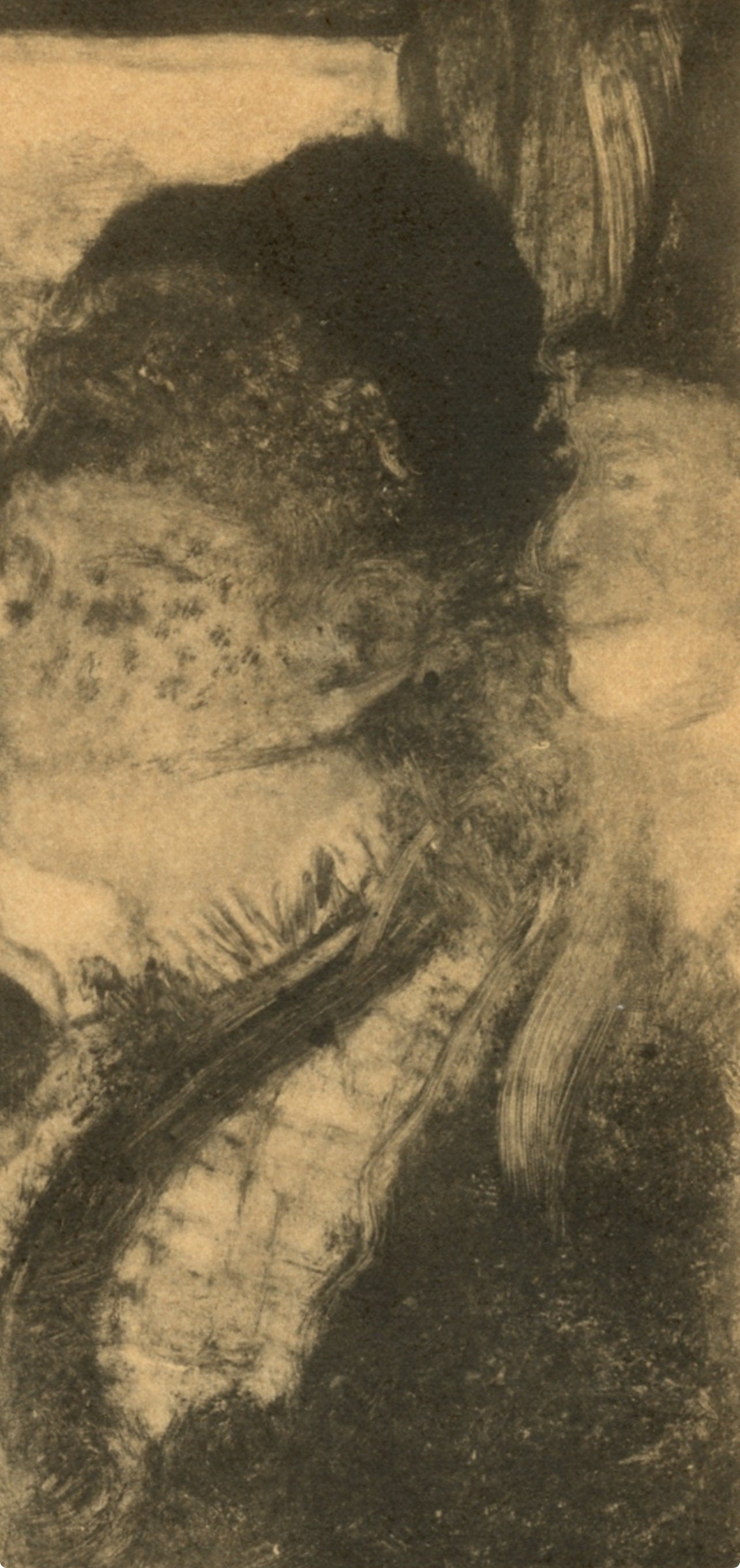Edgar Degas, Dans L'Omnibus, E. Degas Monotypes, Monotype