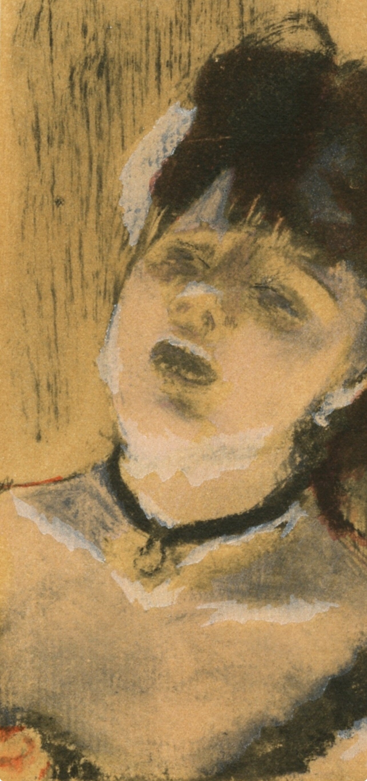 Edgar Degas, La Chanteuse Du Cafe-Concert, E. Degas Monotypes, Monotype