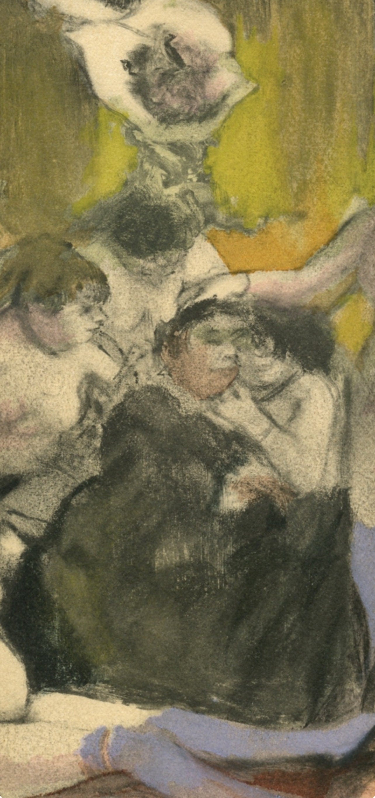 Edgar Degas, La Fete De La Patronne, E. Degas Monotypes, Monotype