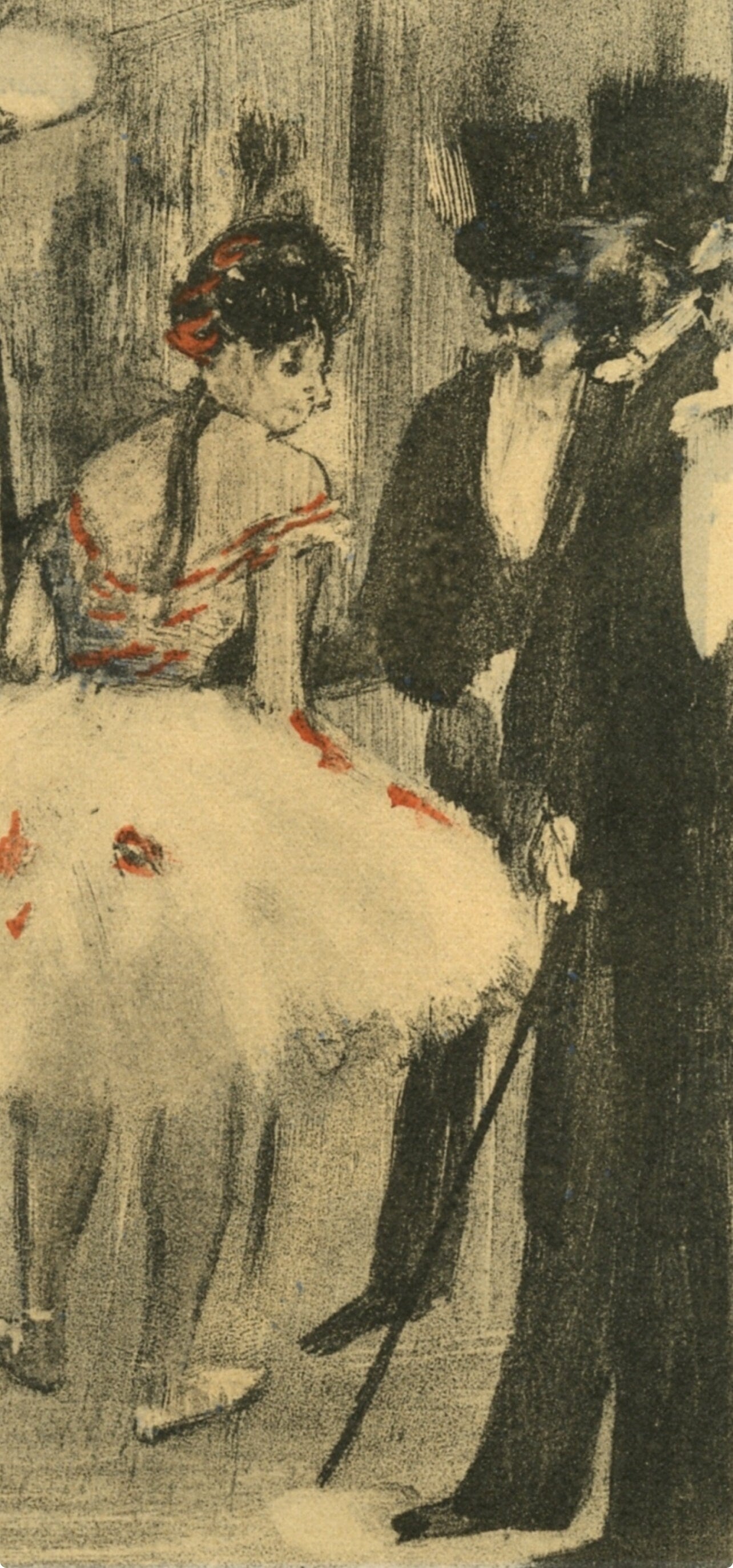Edgar Degas, Famille Cardinal, E. Degas Monotypes, Monotype