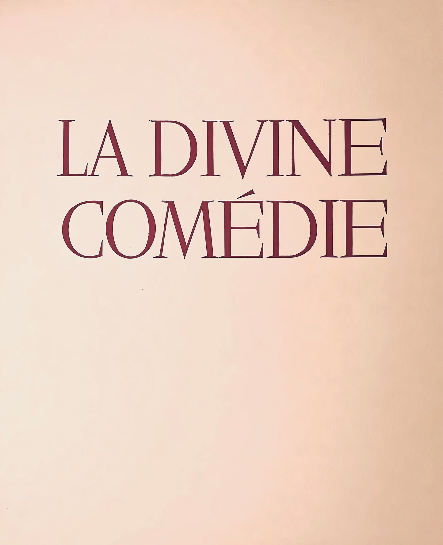 Salvador Dali, The Joy Of The Blessed (Michler/Lpsinger 1039-1138; Field 189-200), La Divine