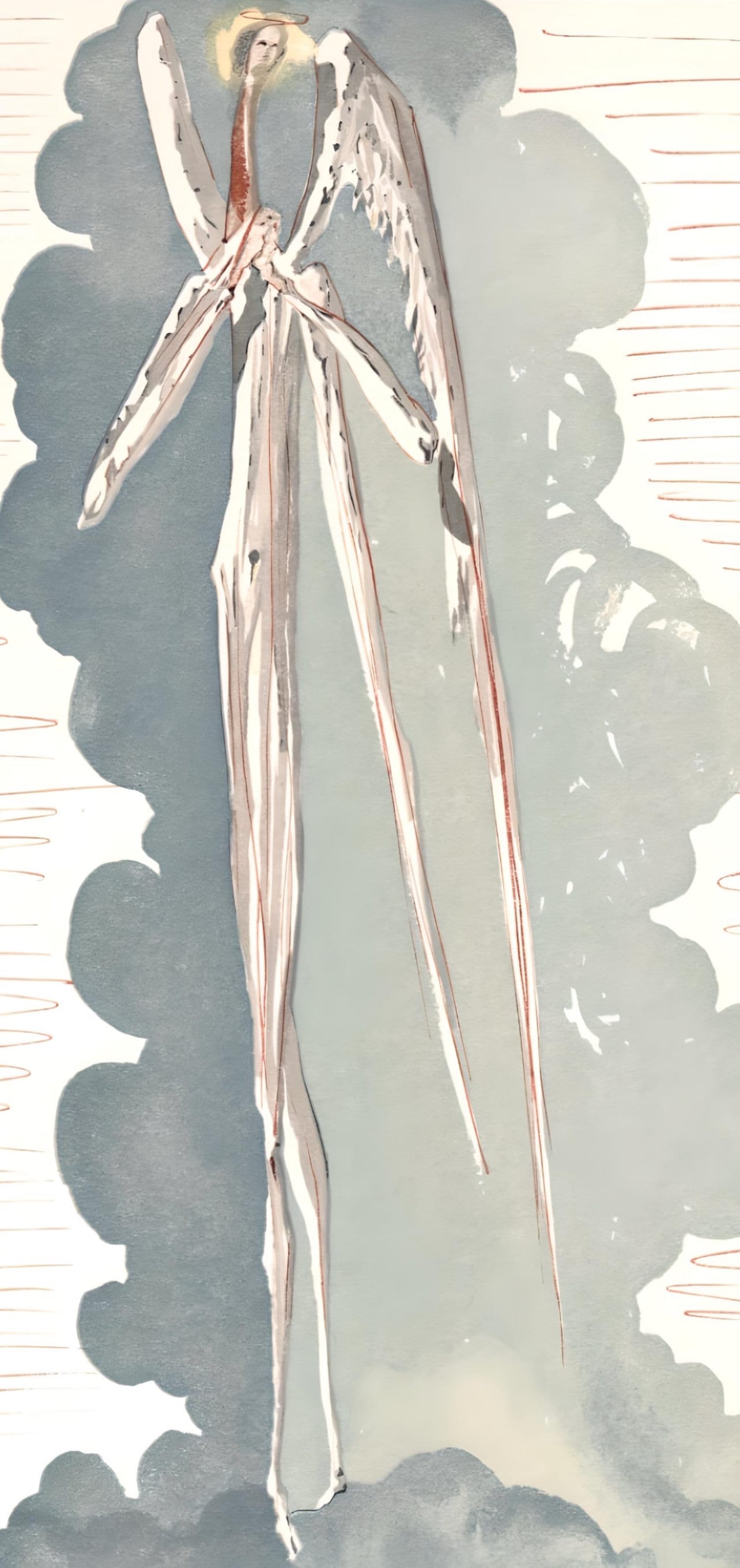 Salvador Dali, Divine Impenetrability (Michler/Lpsinger 1039-1138; Field 189-200), La Divine