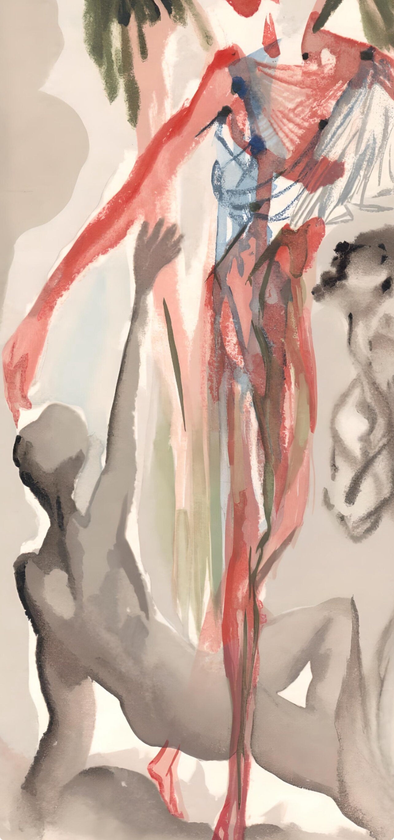 Salvador Dali, Towards The Tree Of Law (Michler/Lpsinger 1039-1138; Field 189-200), La Divine