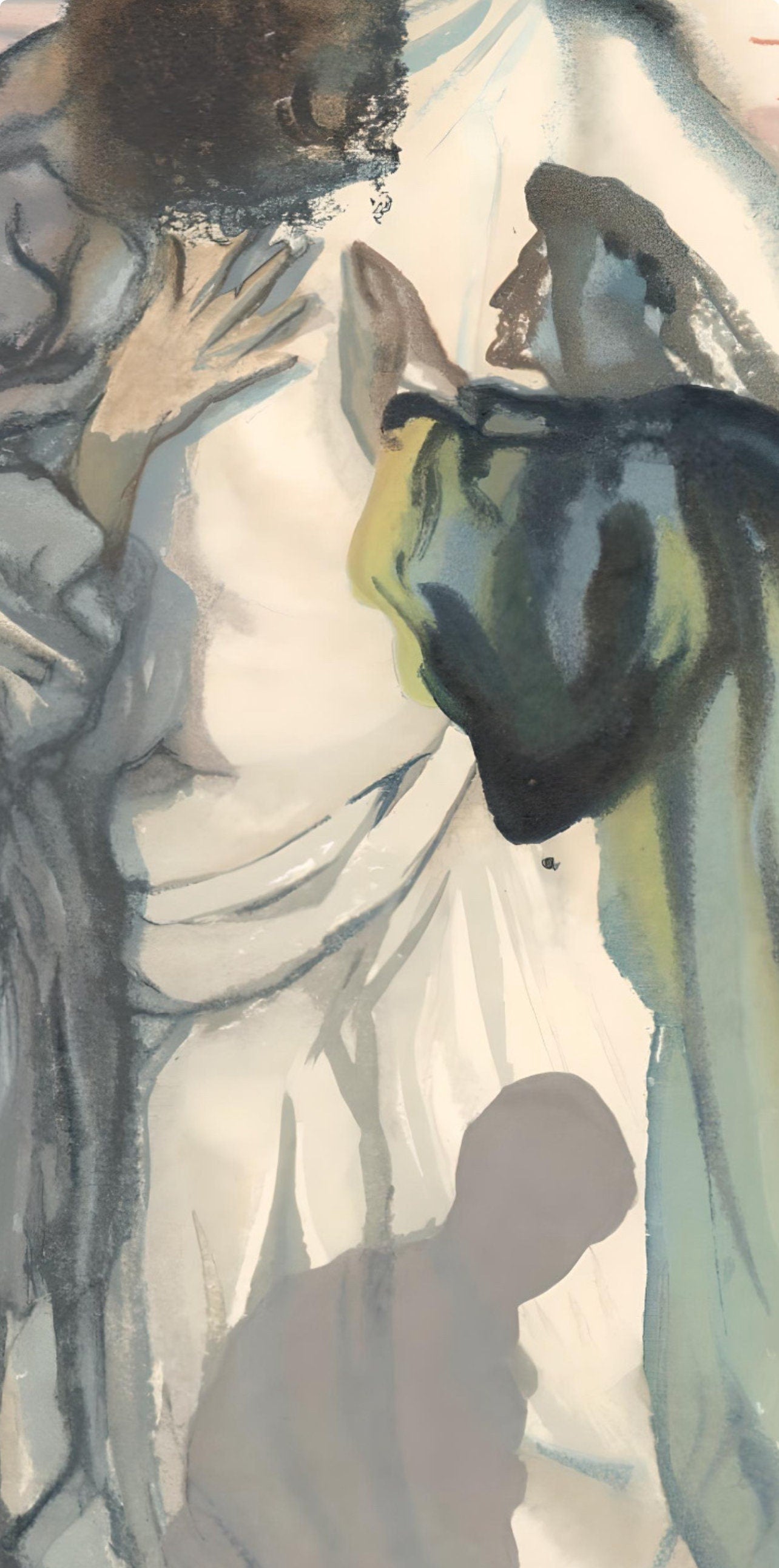 Salvador Dali, The Blind For Envy (Michler/Lpsinger 1039-1138; Field 189-200), La Divine Comdie,