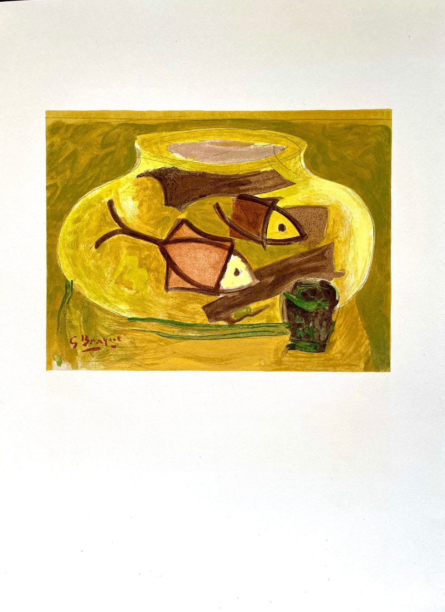 Georges Braque, Les Poissons Rouges, Une Aventure Mthodique