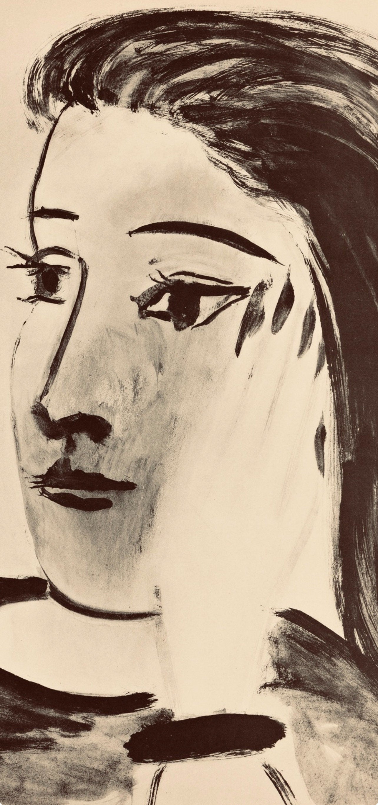 Pablo Picasso, Composition, Carnet De Dessins De Picasso, Cahiers Dart, Lithograph