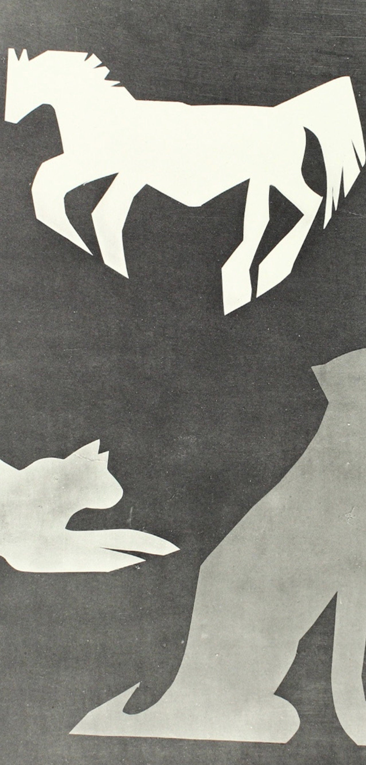 Pablo Picasso, Composition (Bloch 112; Kibbey 1466; Goeppert 115), Diurnes Dcoupages Et