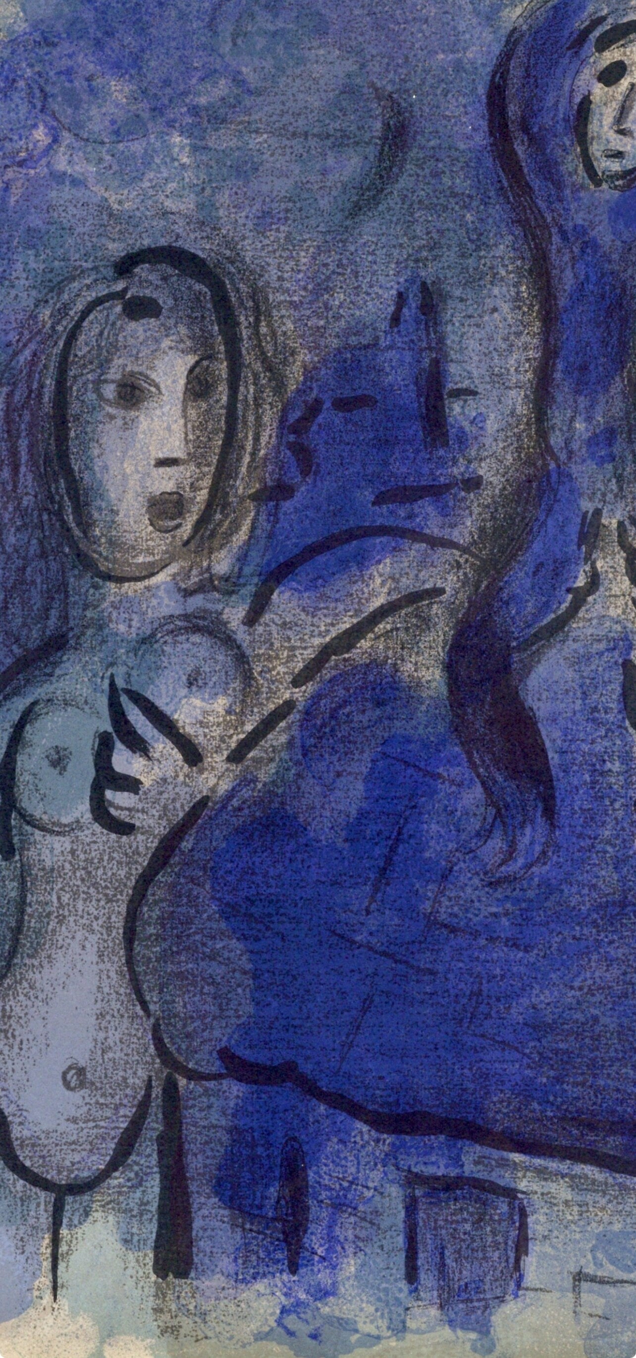 Marc Chagall, Rahab And The Spices Of Jericho (Mourlot 117-46; Cramer 25), Drawings From The Bible,
