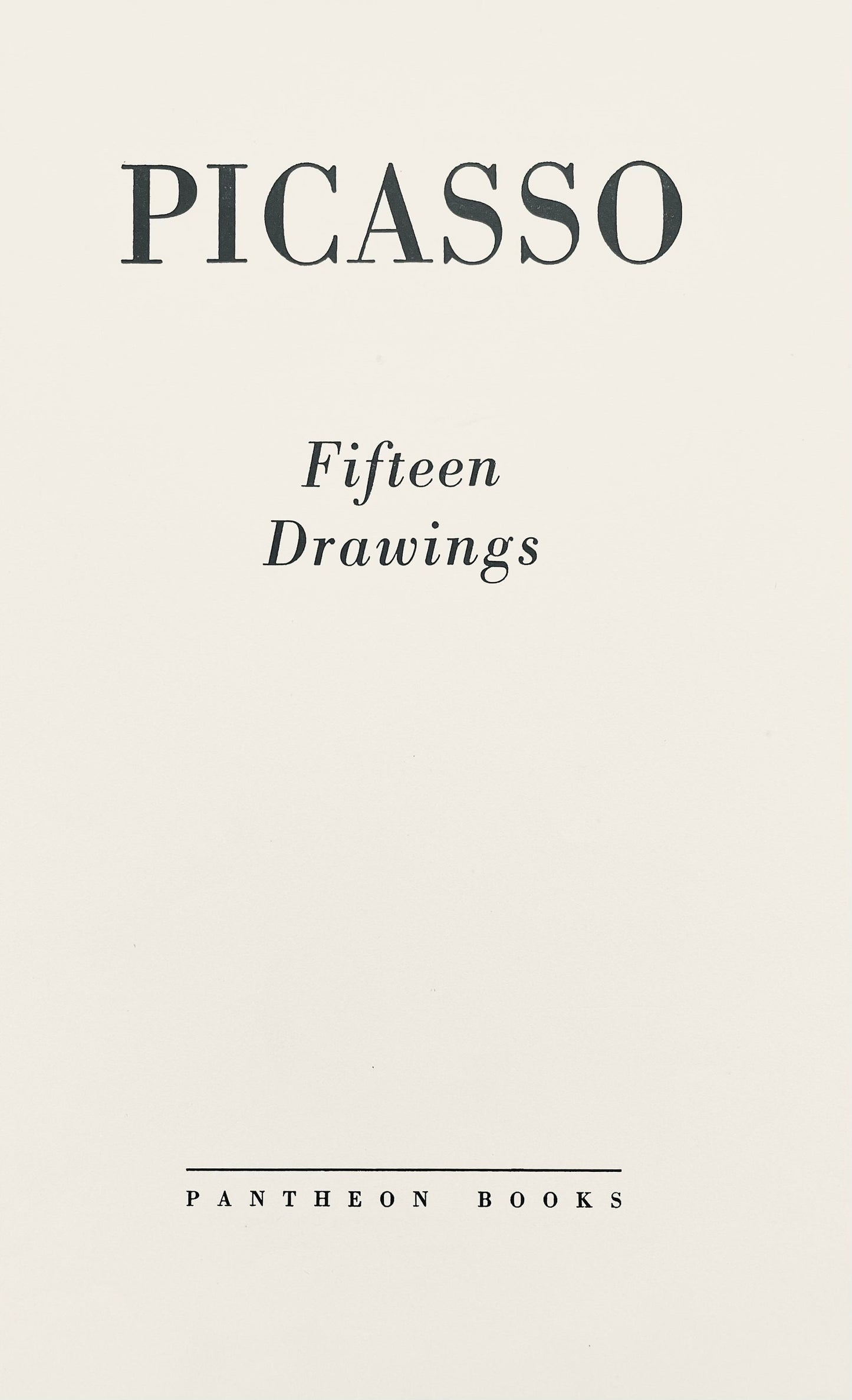 Pablo Picasso, Two Nudes (Orozco 95), Picasso: Fifteen Drawings, Lithograph