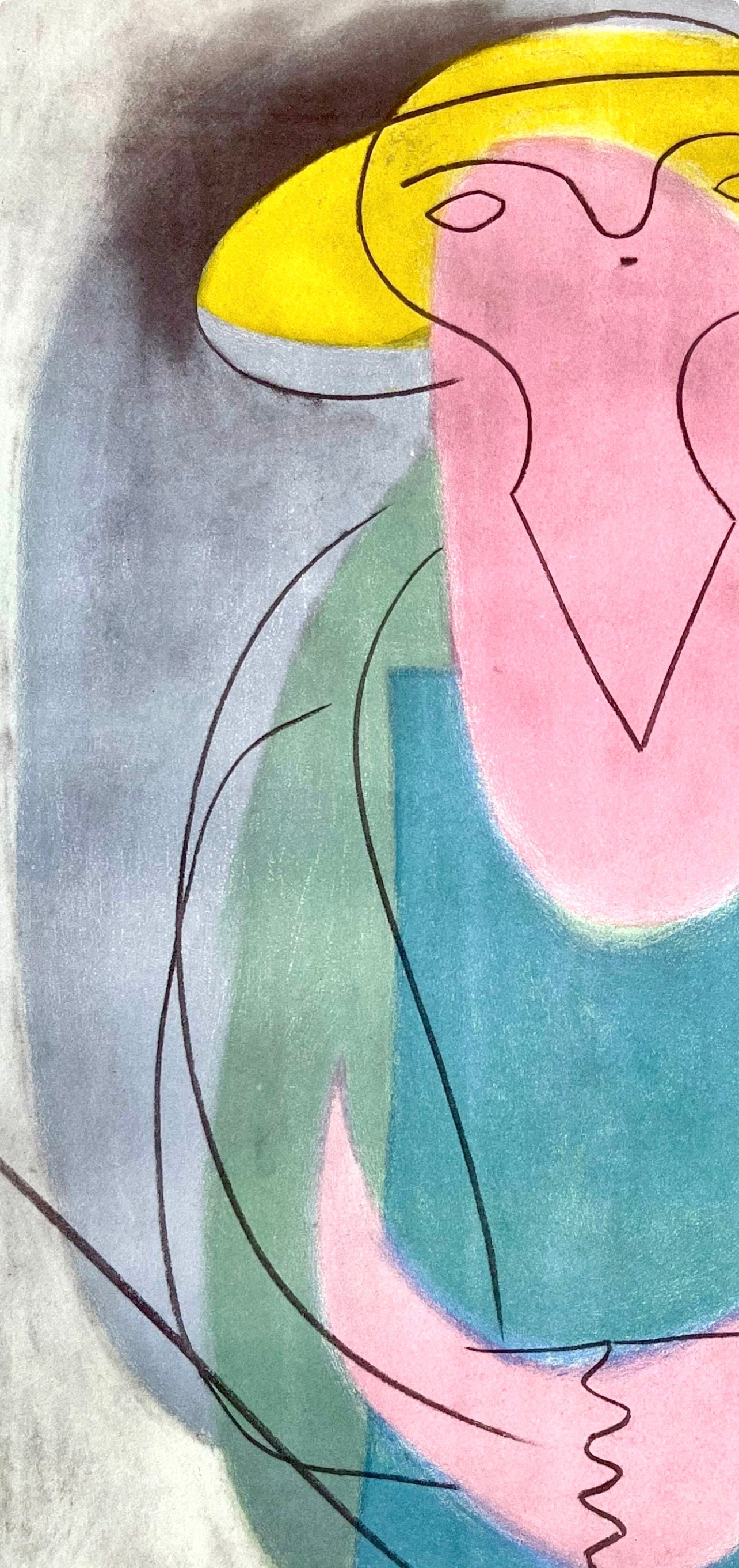 Pablo Picasso, Portrait Of A Lady (Orozco 95), Picasso: Fifteen Drawings, Lithograph