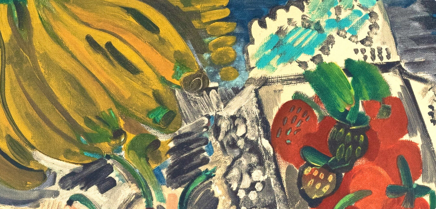 Raoul Dufy, Nature Morte Aux Fruits, Raoul Dufy, Collection Pierre Lvy, Lithograph