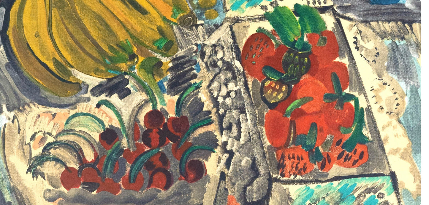 Raoul Dufy, Nature Morte Aux Fruits, Raoul Dufy, Collection Pierre Lvy, Lithograph