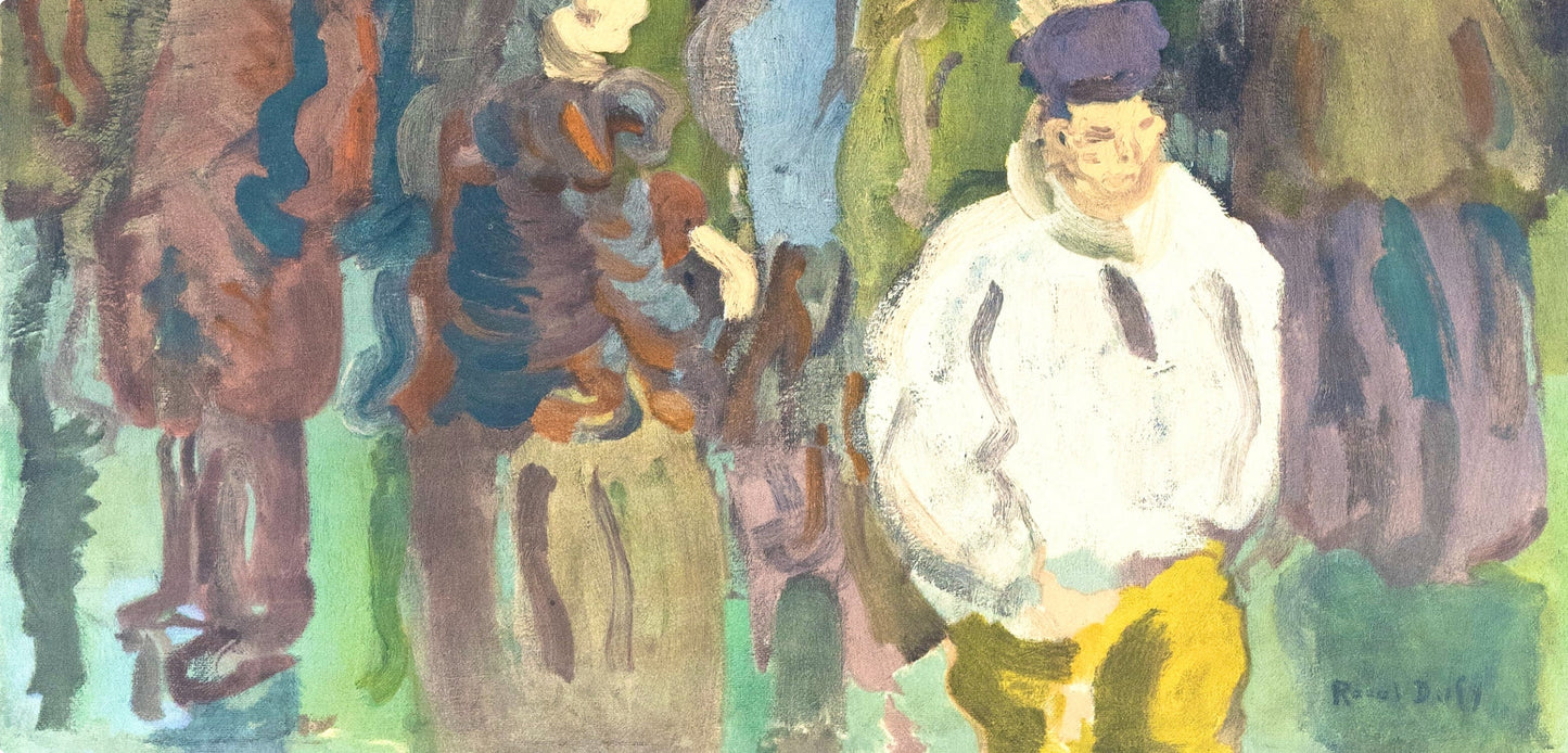Raoul Dufy, Quai A Rouen, Raoul Dufy, Collection Pierre Lvy, Lithograph