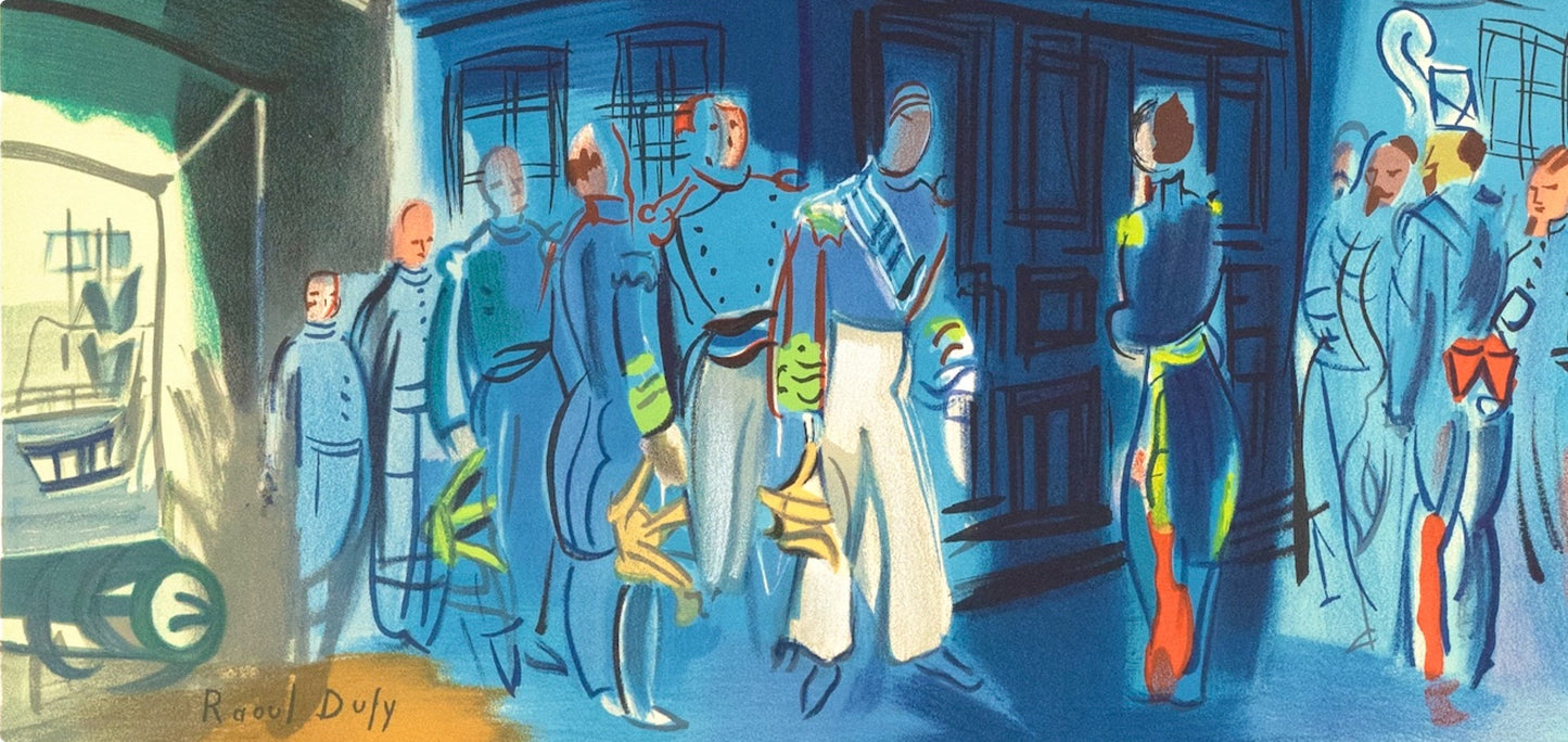 Raoul Dufy, Rception D'Un Amiral Anglais Sur Un Bateau Francais, Raoul Dufy, Collection Pierre Lvy,