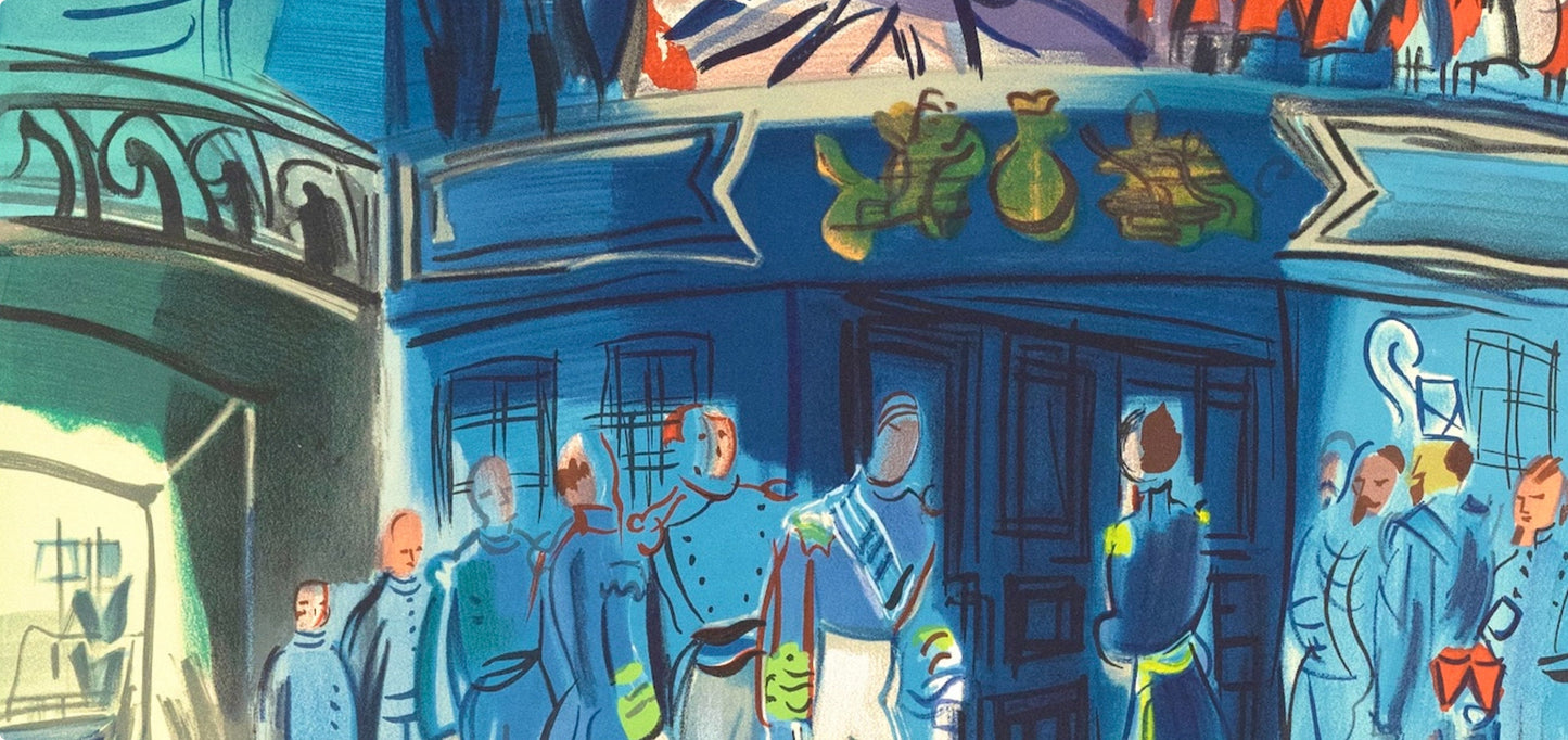 Raoul Dufy, Rception D'Un Amiral Anglais Sur Un Bateau Francais, Raoul Dufy, Collection Pierre Lvy,