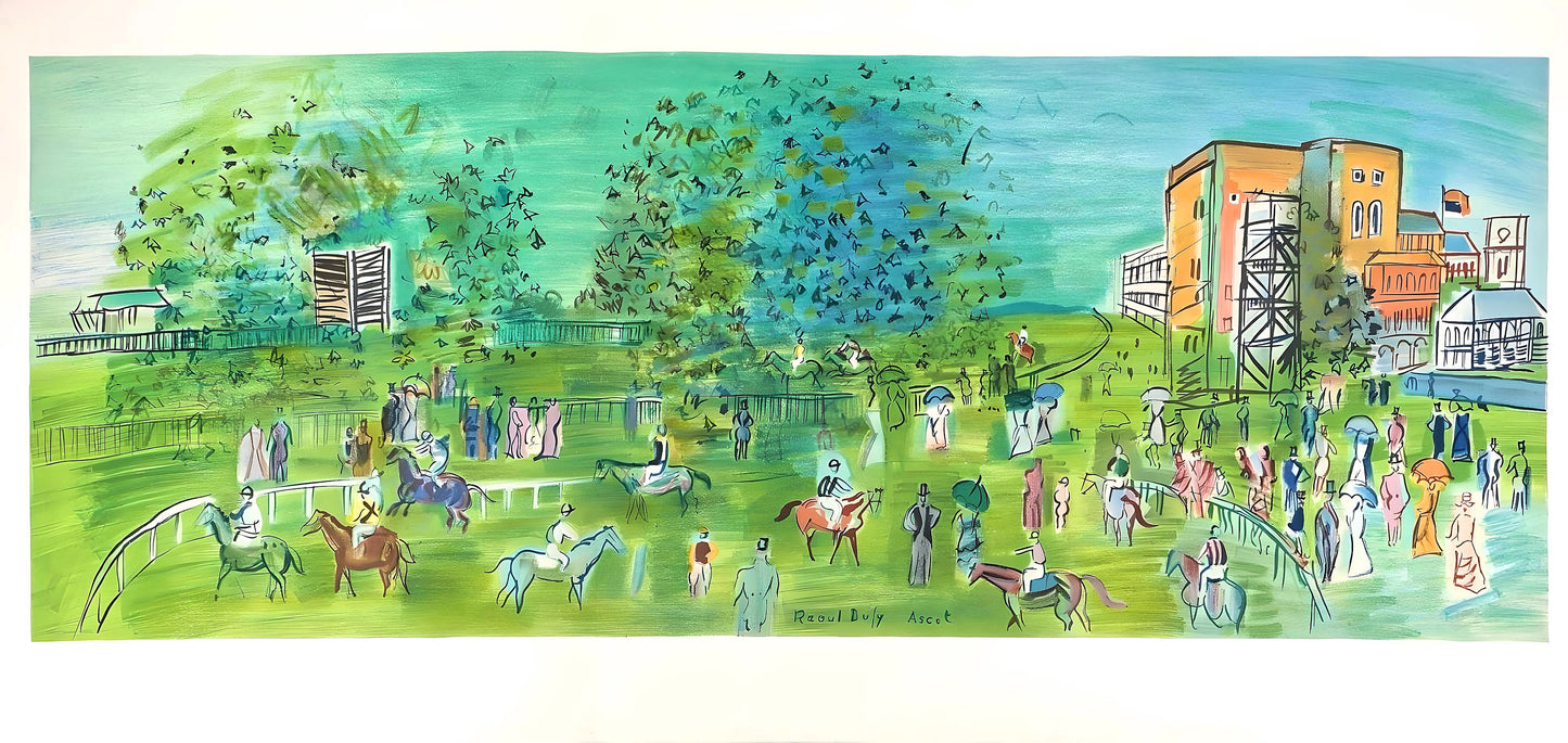 Raoul Dufy, Ascot, Raoul Dufy, Collection Pierre Lvy, Lithograph