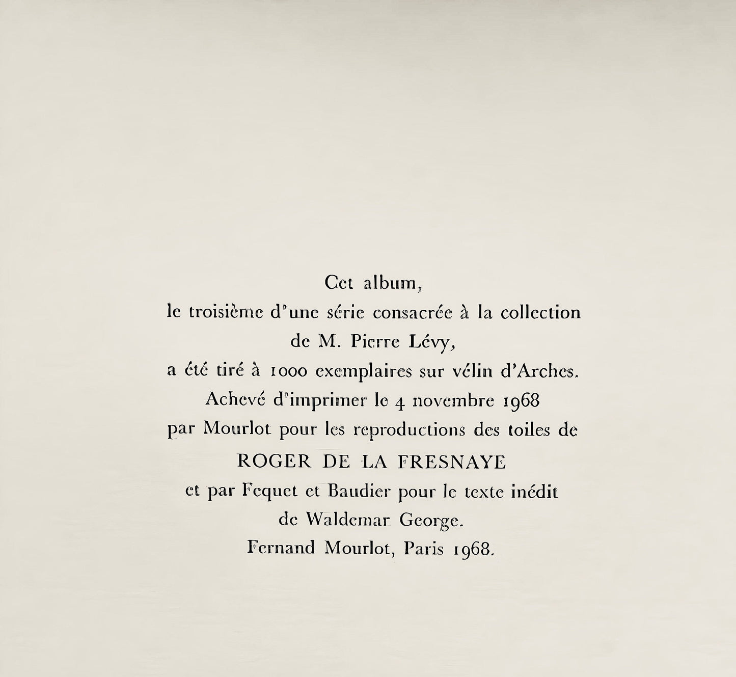 Roger De La Fresnaye, La Table Louis-Philippe, Roger De La Fresnaye, Collection Pierre Lvy,