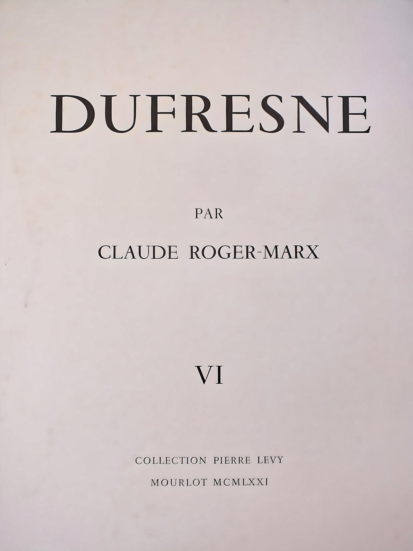 Charles Dufresne, Nature Morte Au Pot De Fleurs, Collection Pierre Lvy, Lithograph