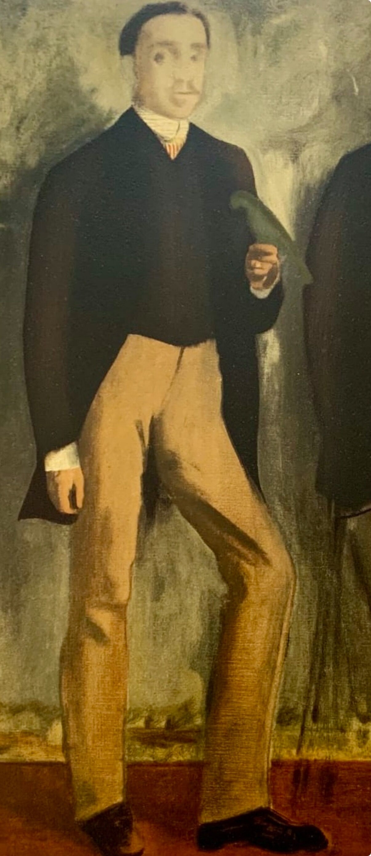 Edgar Degas, Deux Hommes En Pied, Les Ralistes Lyriques, Collection Pierre Lvy, Lithograph