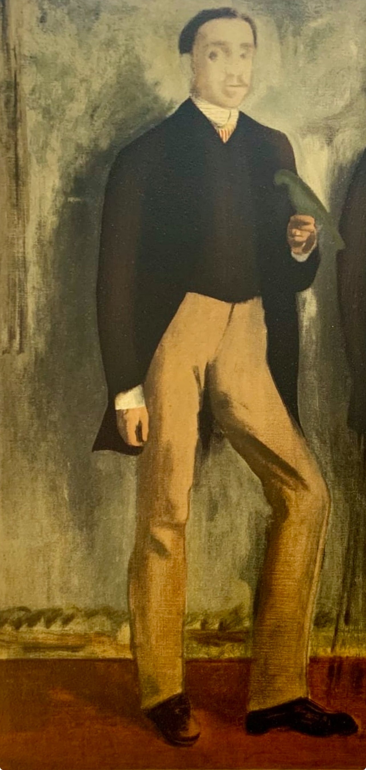 Edgar Degas, Deux Hommes En Pied, Les Ralistes Lyriques, Collection Pierre Lvy, Lithograph