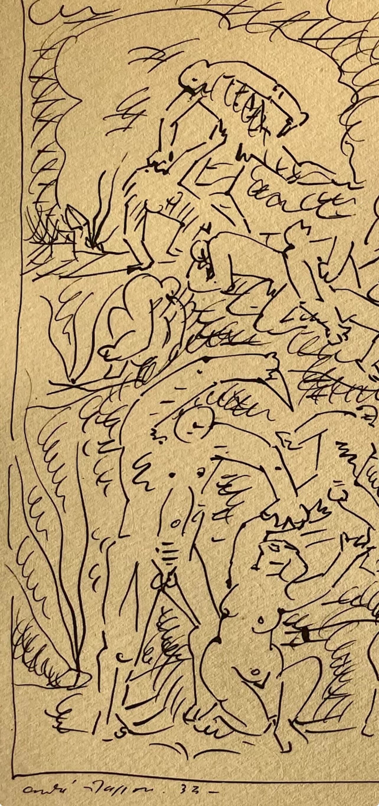 Andr Masson, Massacre, Masson Dessins, Lithograph