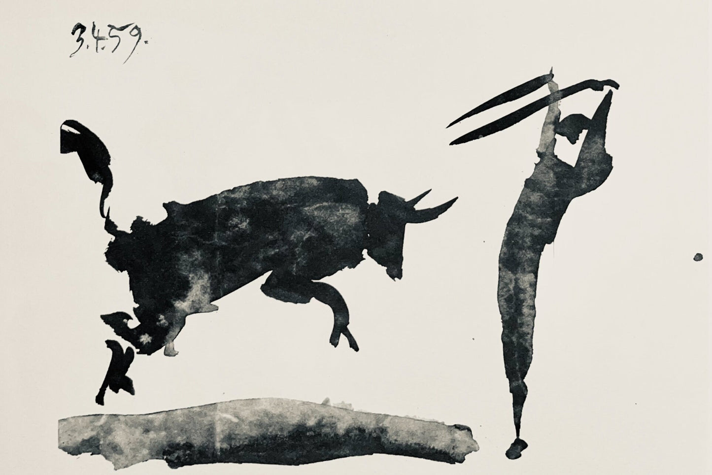 Pablo Picasso, Composition (Bloch 1276; Czwiklitzer 23), Toros Y Toreros, Lithograph