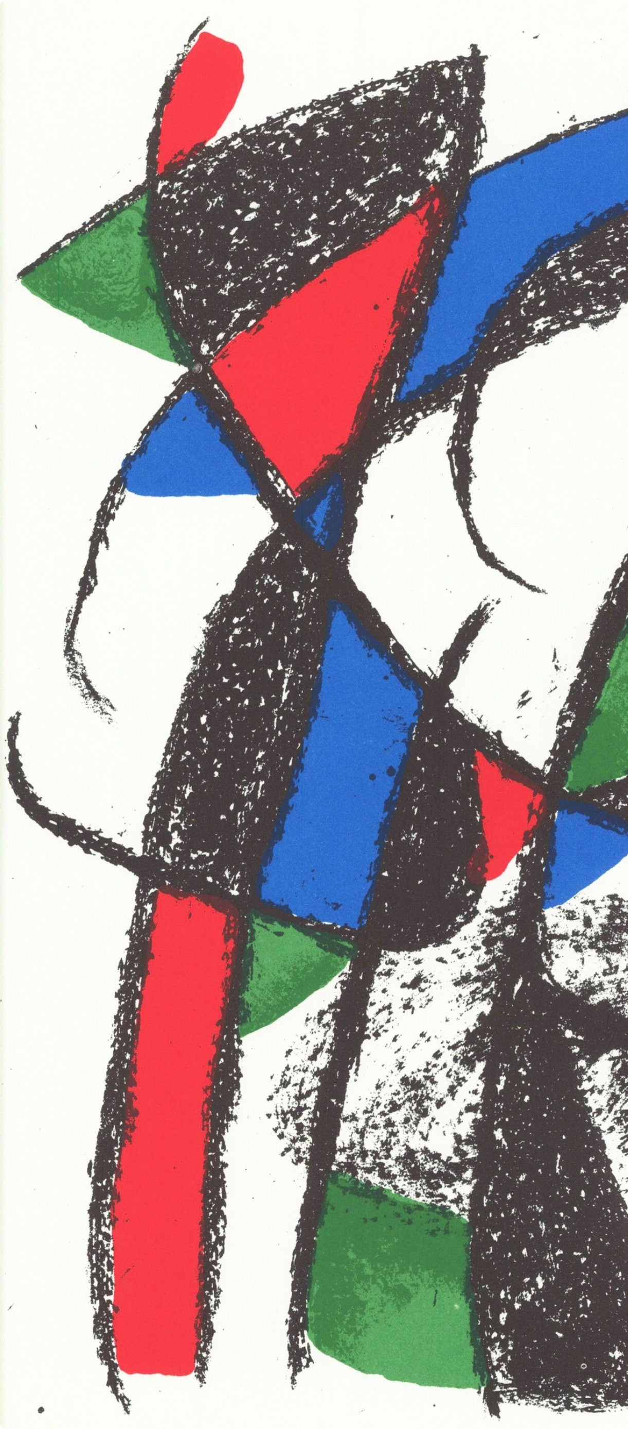Joan Mir, Composition, (Cramer 198; Mourlot 1043), Joan Mir Lithographs, Lithograph