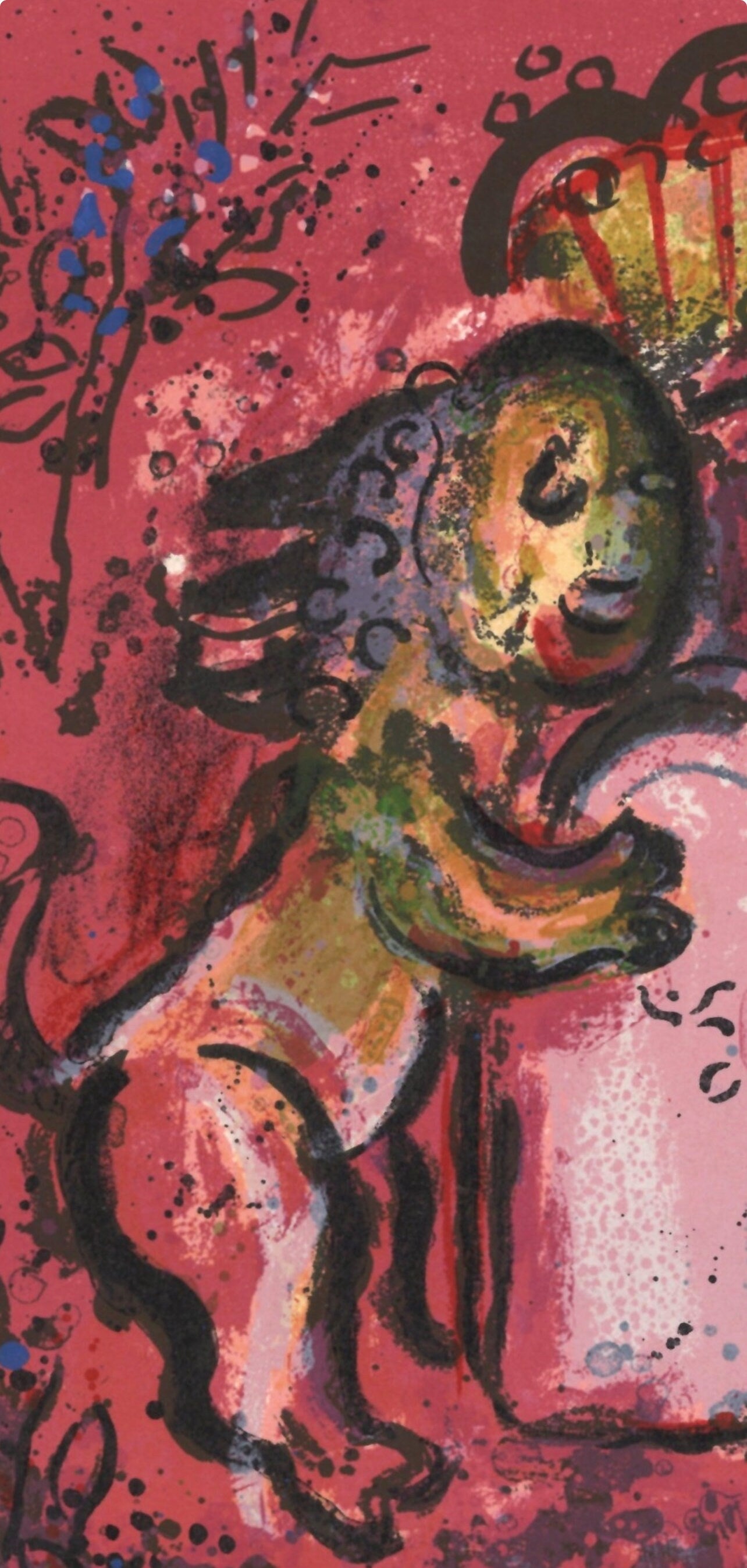 Marc Chagall, Tablets Of Law (Mourlot 365; Cramer 49), Lithograph