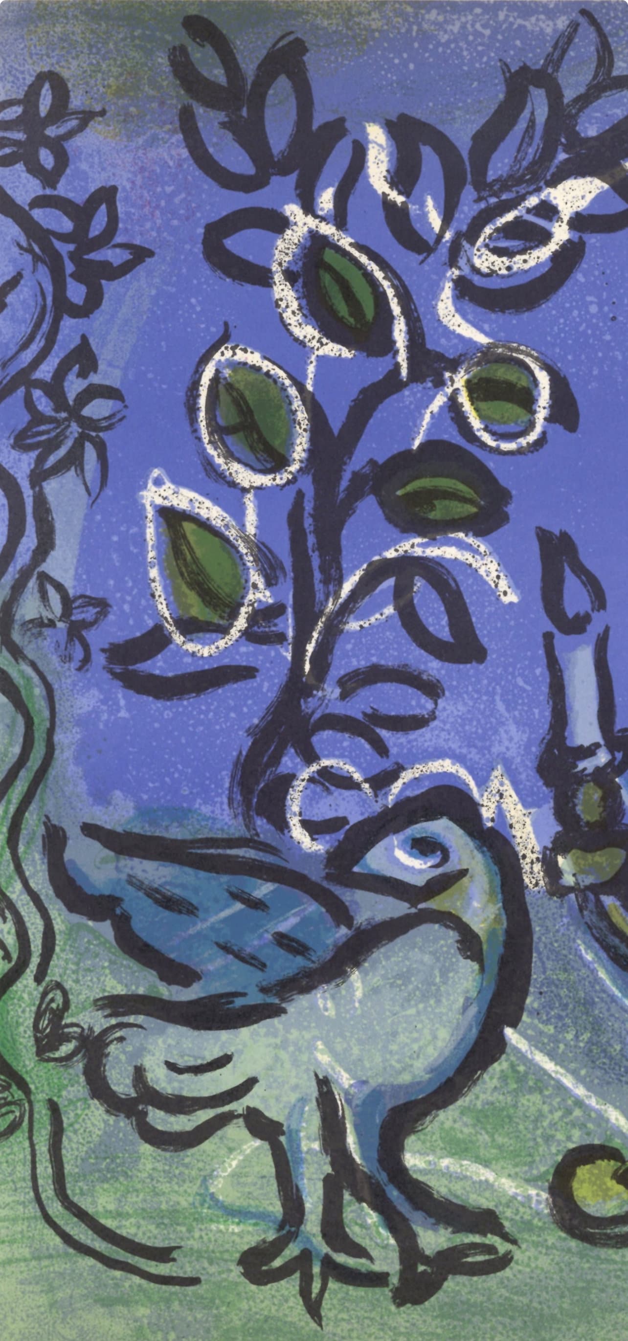 Marc Chagall, Candlestick (Mourlot 366; Cramer 49), Lithograph