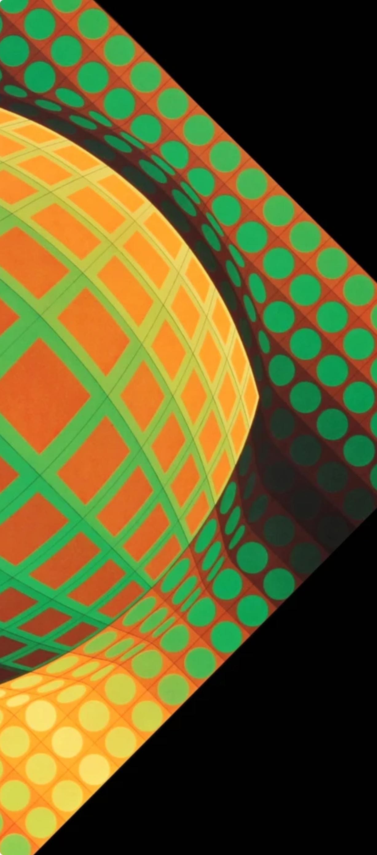 Victor Vasarely, Composition, Progressions Iii, Hliogravure