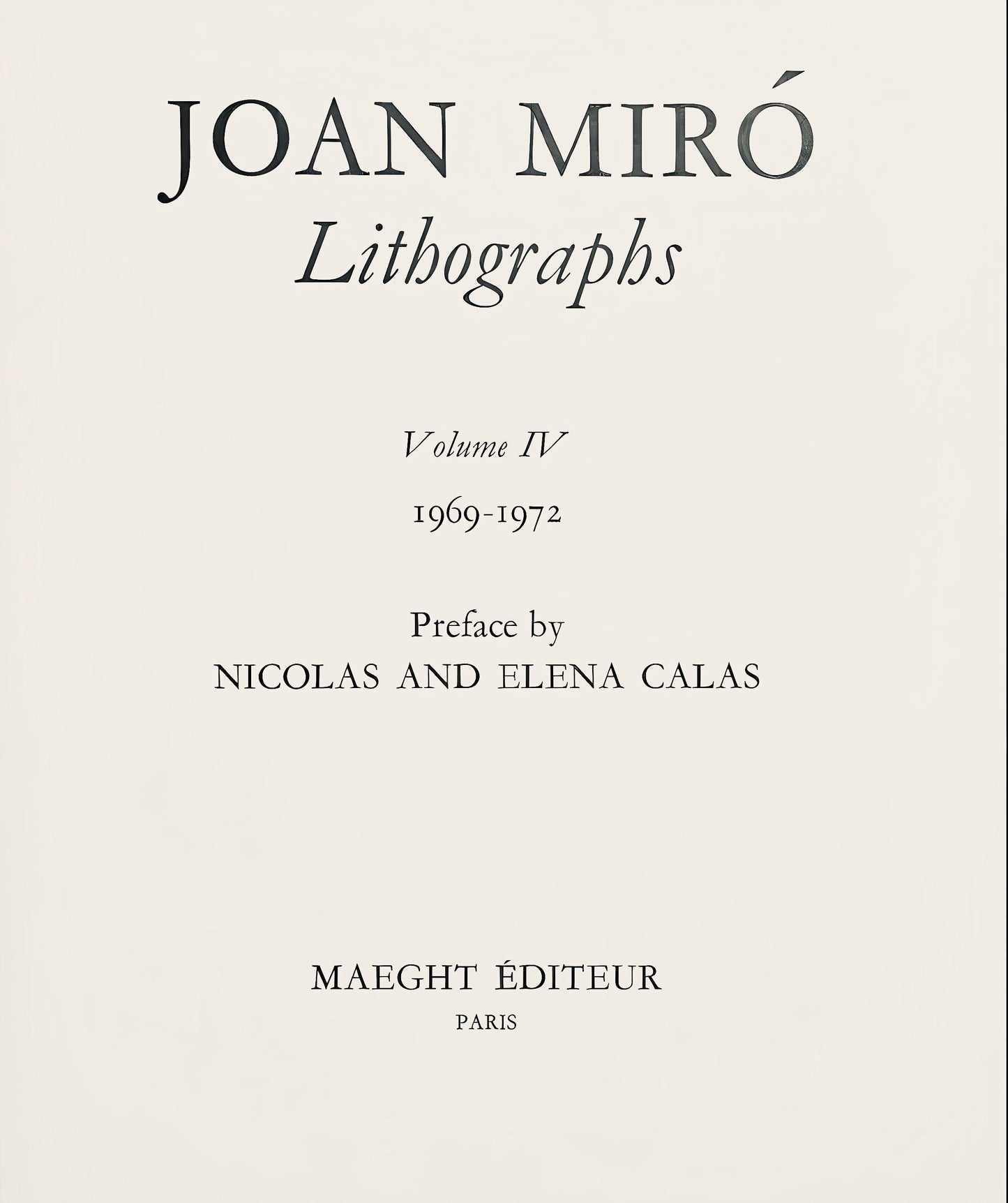 Joan Mir, Composition, (Cramer 249; Mourlot 1260), Joan Mir Lithographs, Lithograph