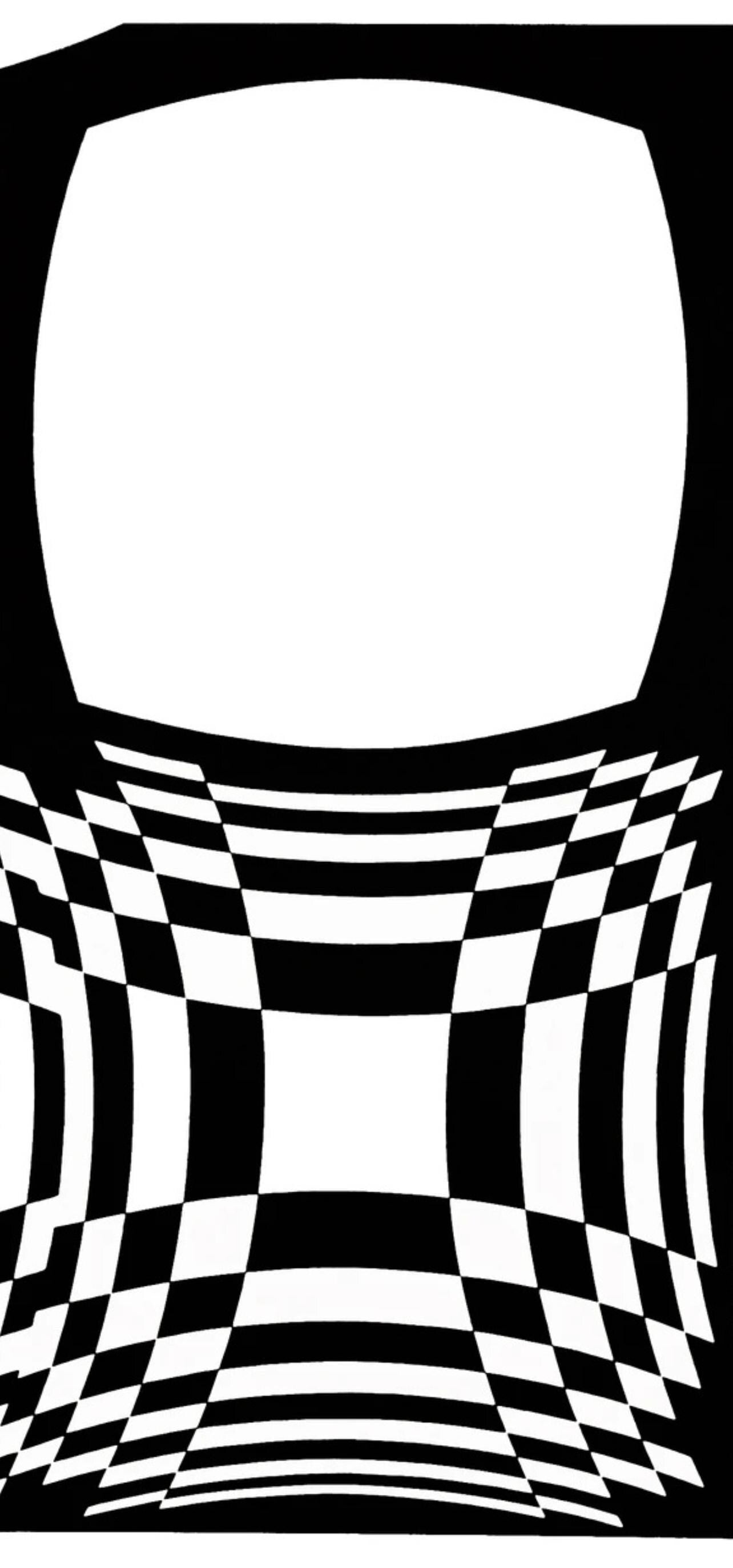 Victor Vasarely, Composition, Croises, Hliogravure