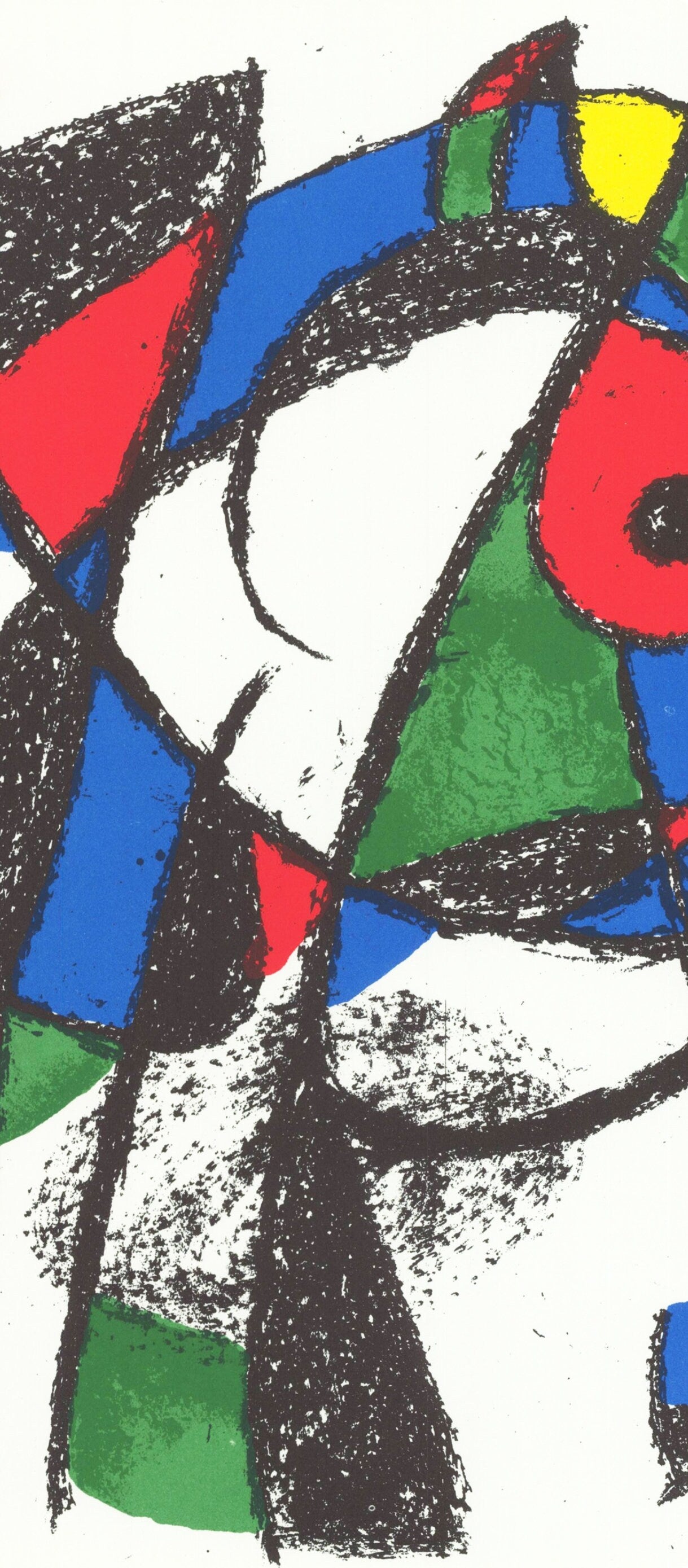 Joan Mir, Composition, (Cramer 198; Mourlot 1043), Joan Mir Lithographs, Lithograph
