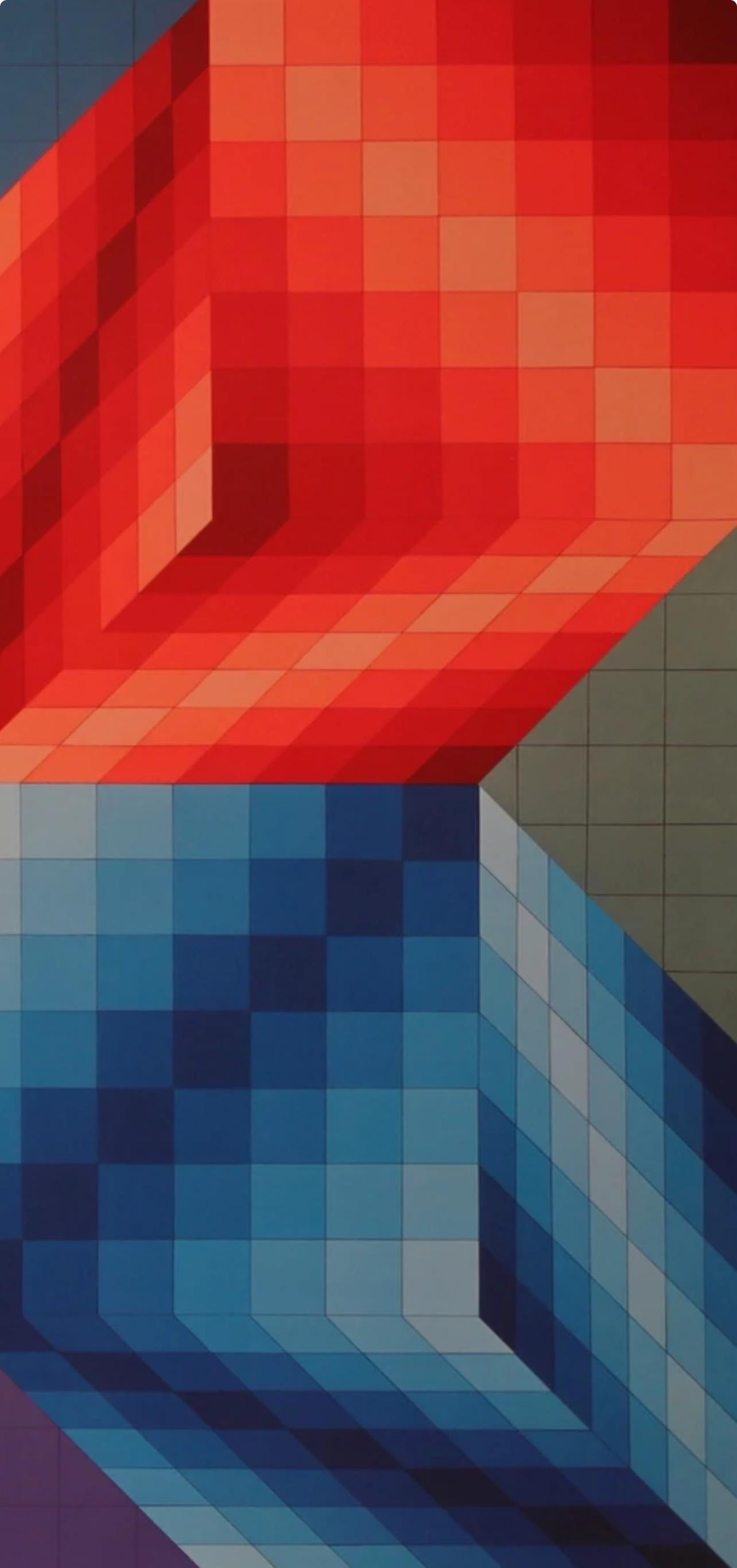 Victor Vasarely, Composition, Progressions Iii, Hliogravure