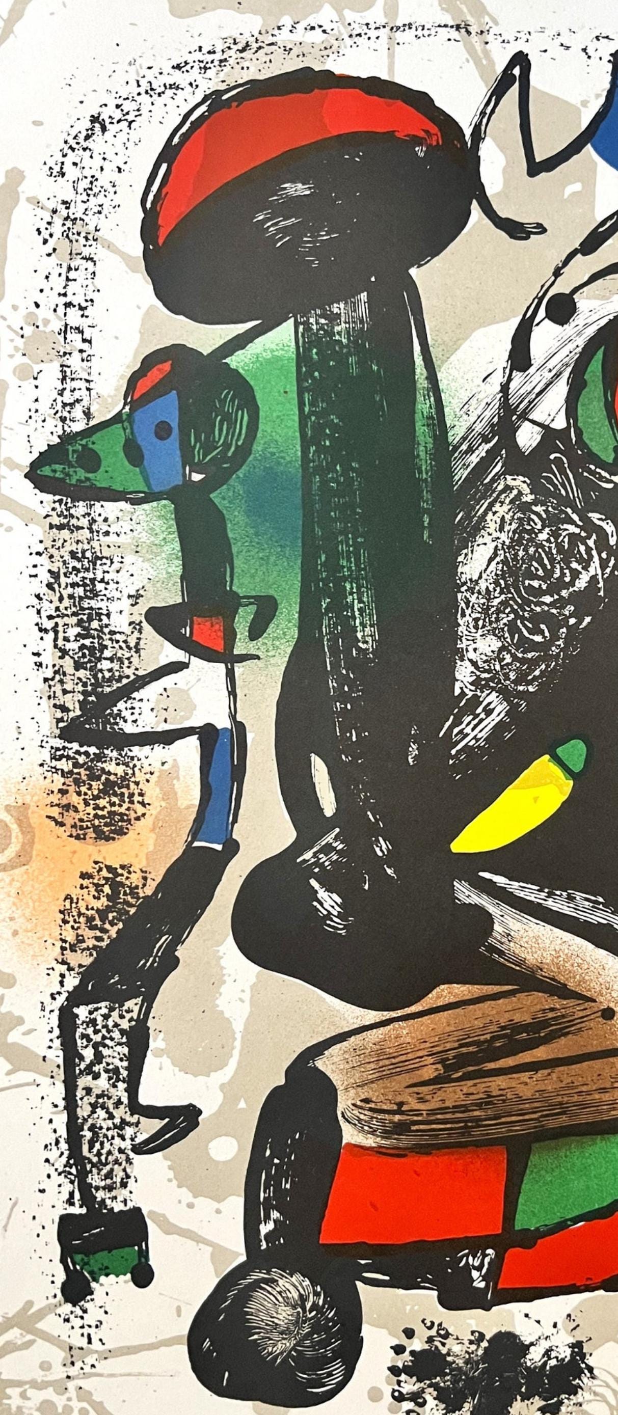 Joan Mir, Composition, (Cramer 249; Mourlot 1258), Joan Mir Lithographs, Lithograph