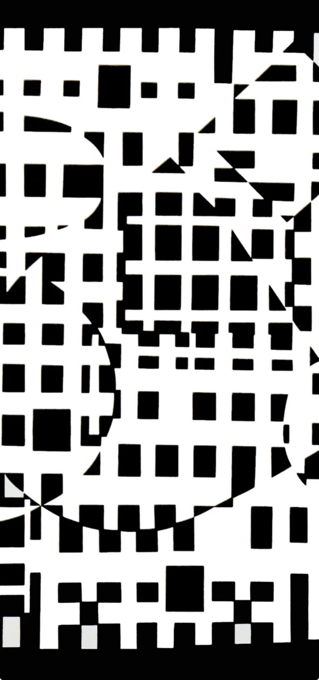 Victor Vasarely, Composition, Croises, Hliogravure