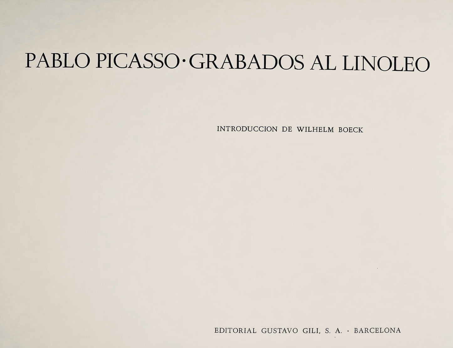 Pablo Picasso, Plant With Little Bulls (Orozco 214), Grabados Al Linleo, Linocut