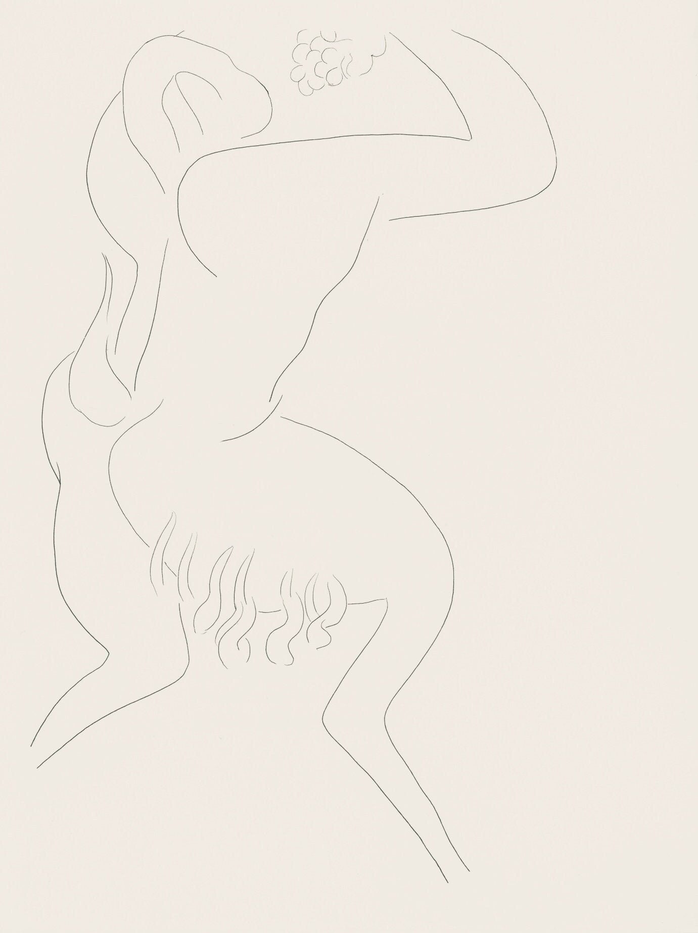 Henri Matisse, Faune (Faun), Posies, Lithograph