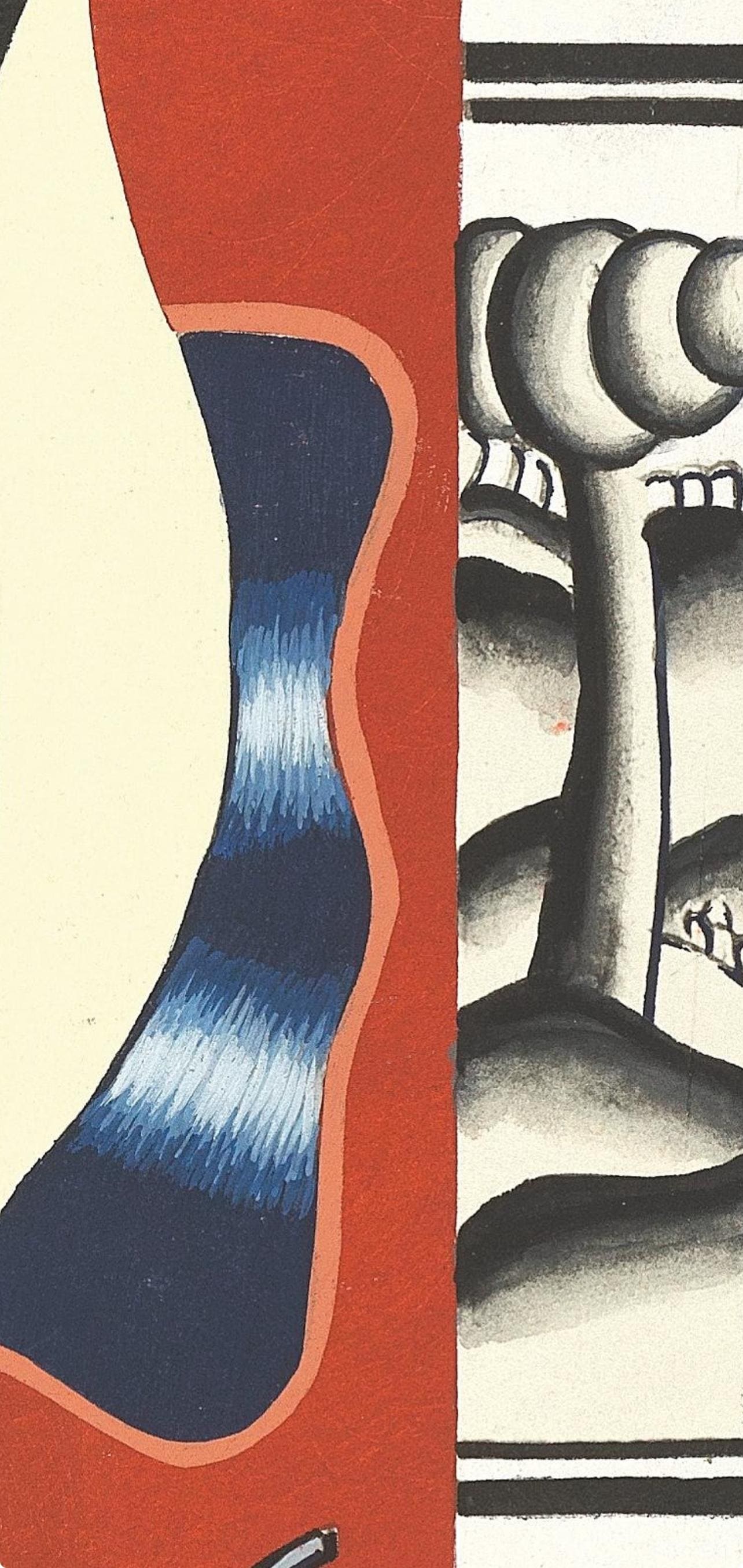 Fernand Lger, Composition, Lithograph,