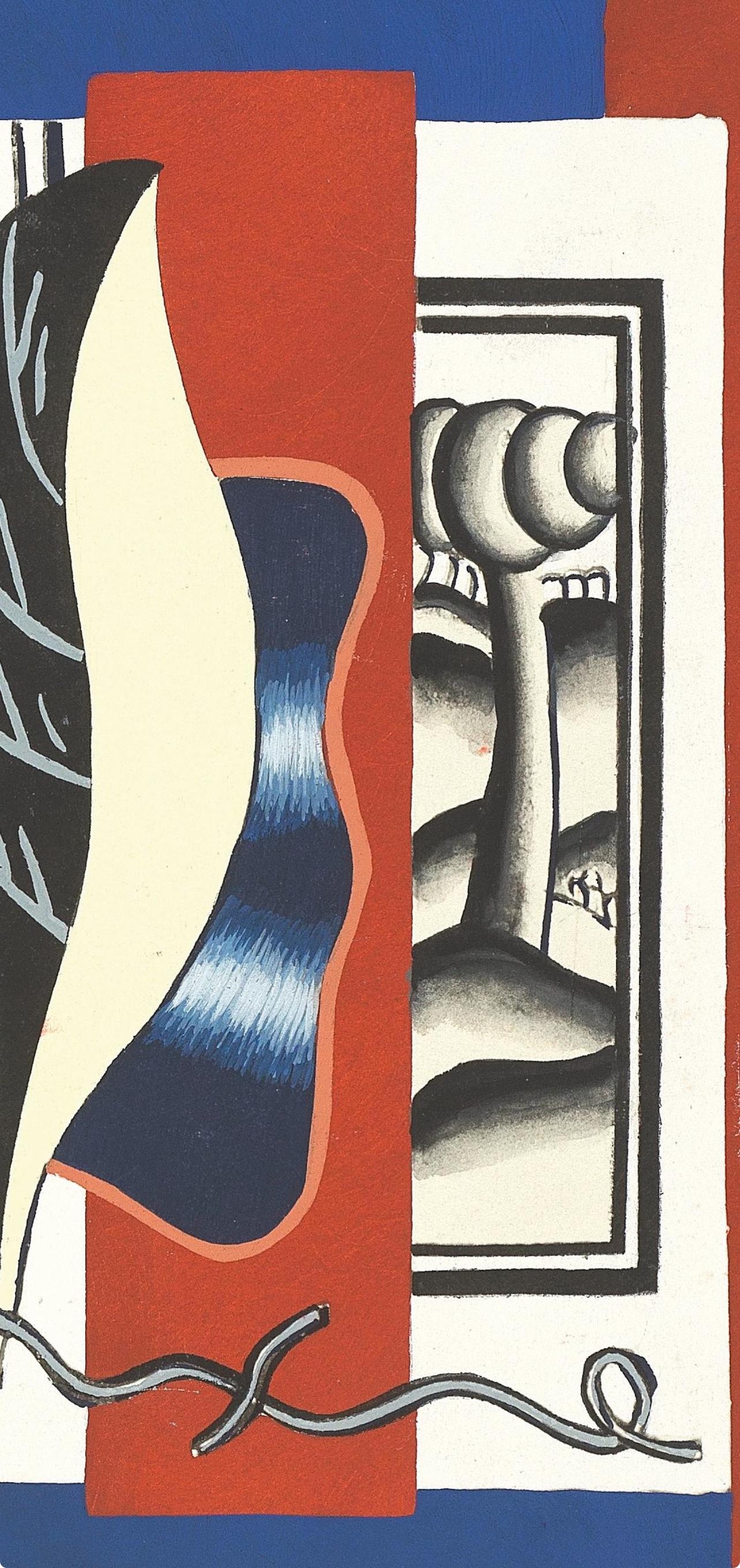 Fernand Lger, Composition, Lithograph,