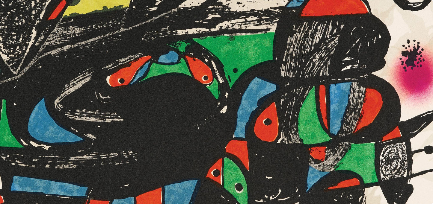 Joan Mir, Composition (Cramer 191; Mourlot 934), Lithograph