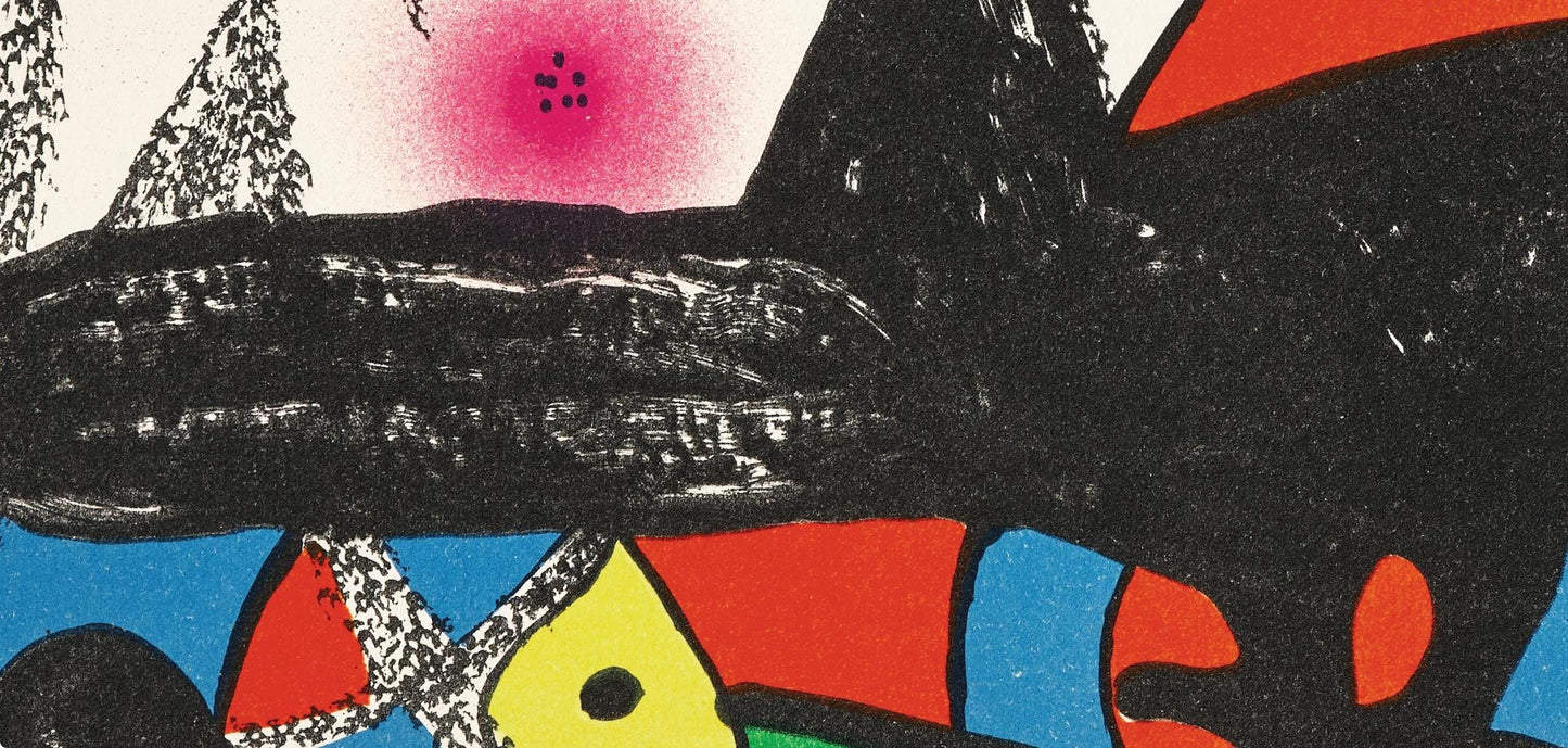Joan Mir, Composition (Cramer 210; Mourlot 939), Lithograph