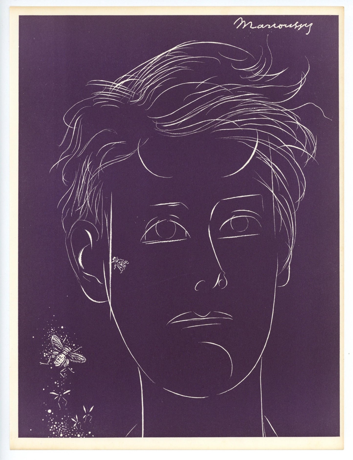 Louis Marcoussis, Rimbaud, Xxe Sicle, Linocut