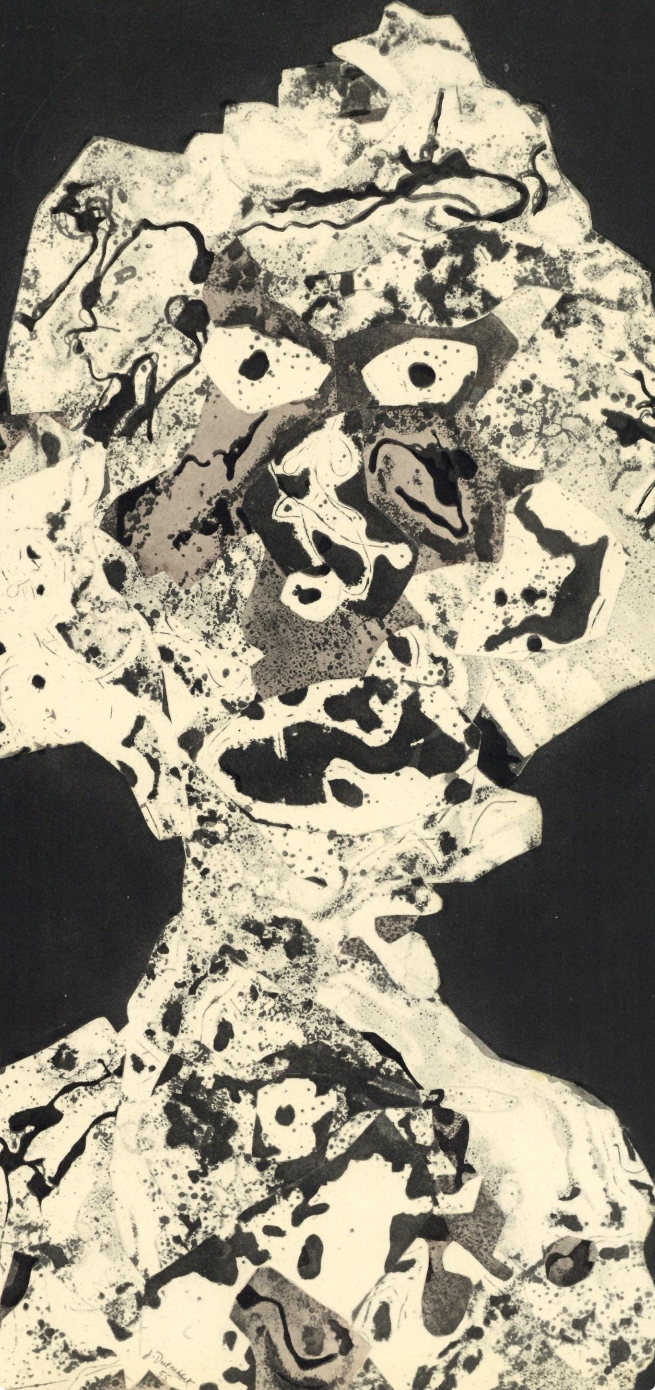 Jean Dubuffet, Personnages I, Xxe Sicle, Lithograph