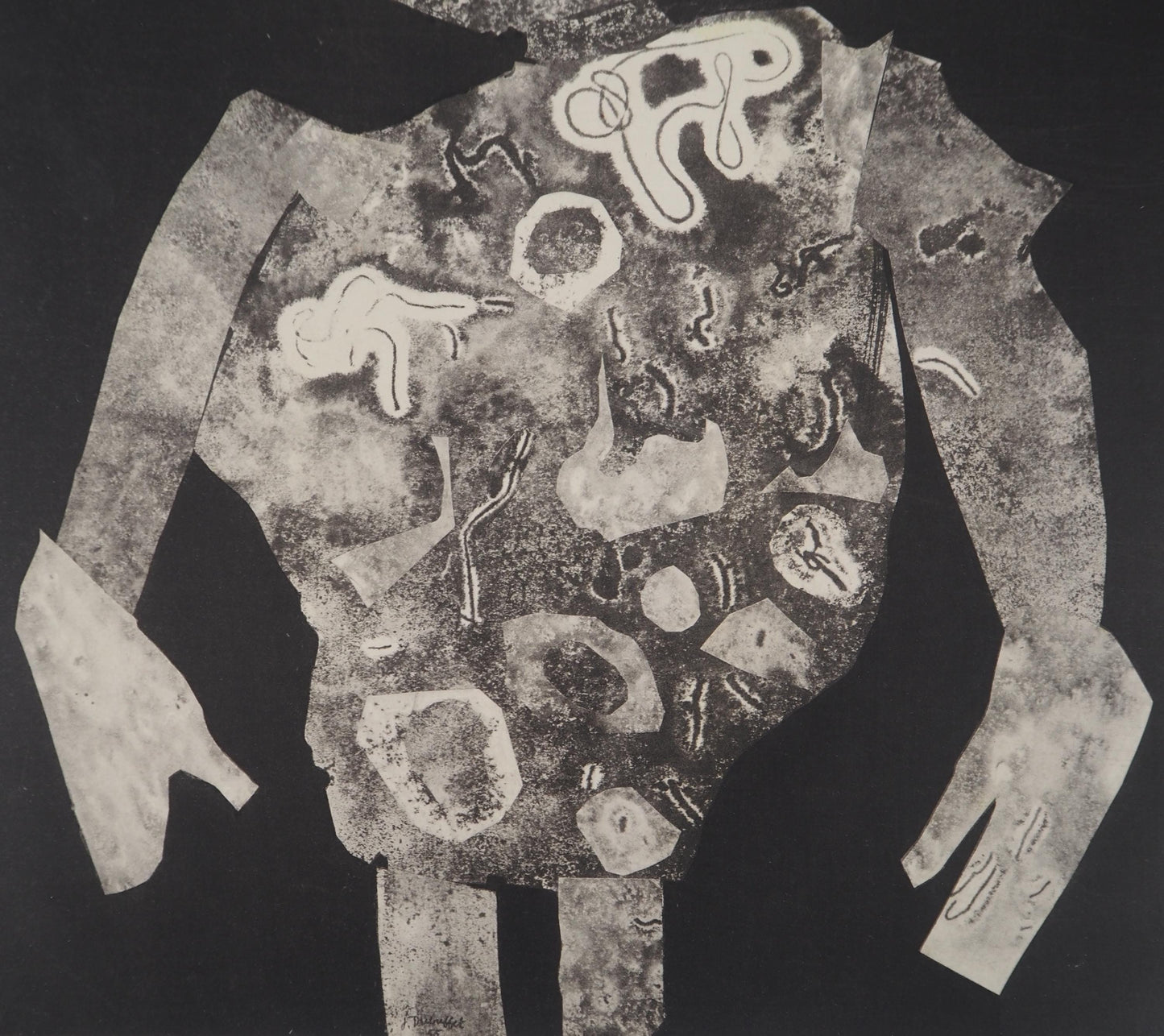 Jean Dubuffet, Personnages Ii, Xxe Sicle, Lithograph