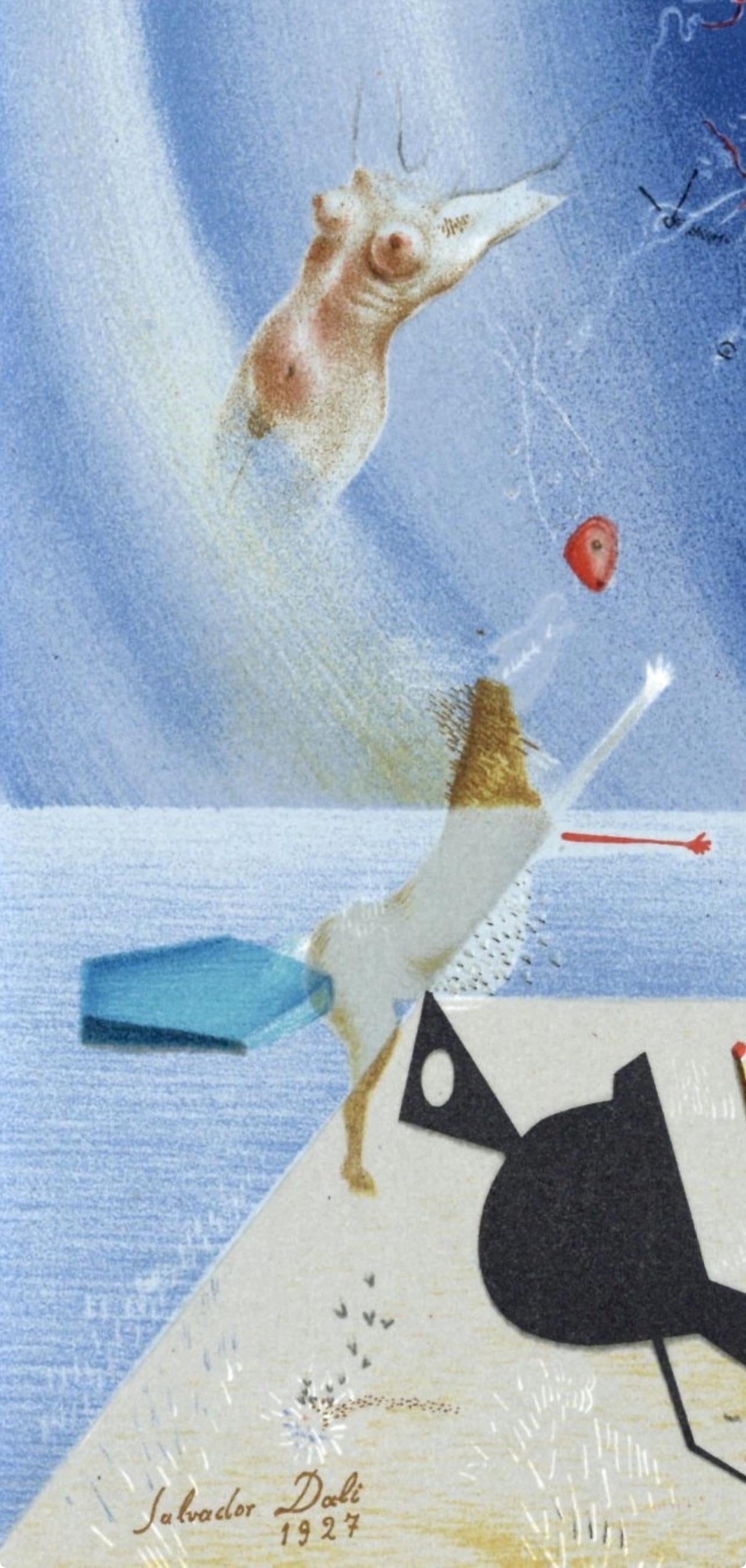 Salvador Dal, Composition, Xxe Sicle, Lithograph