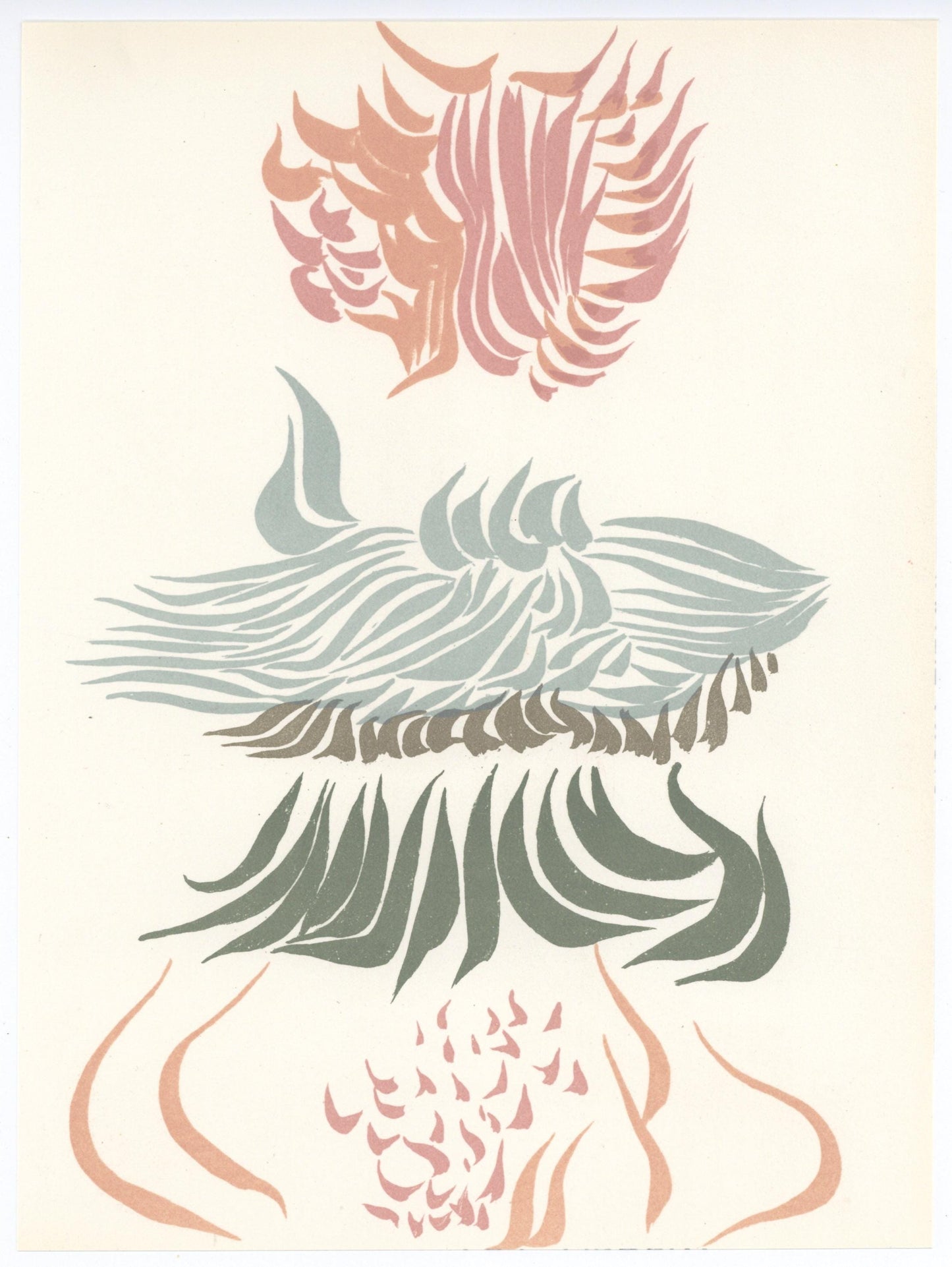 Jacques Herold, Composition, Xxe Sicle, Lithograph