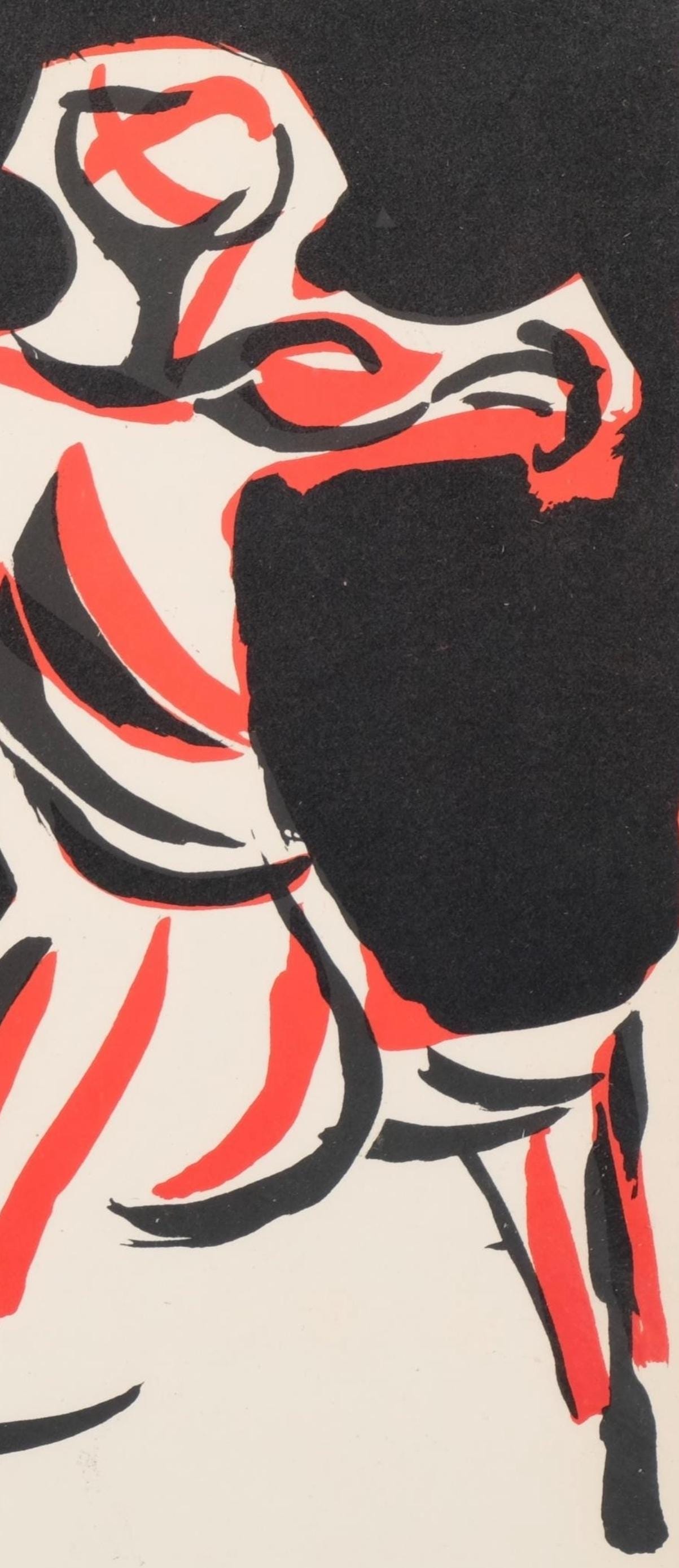 Marino Marini, Cavalier, Xxe Sicle, Lithograph